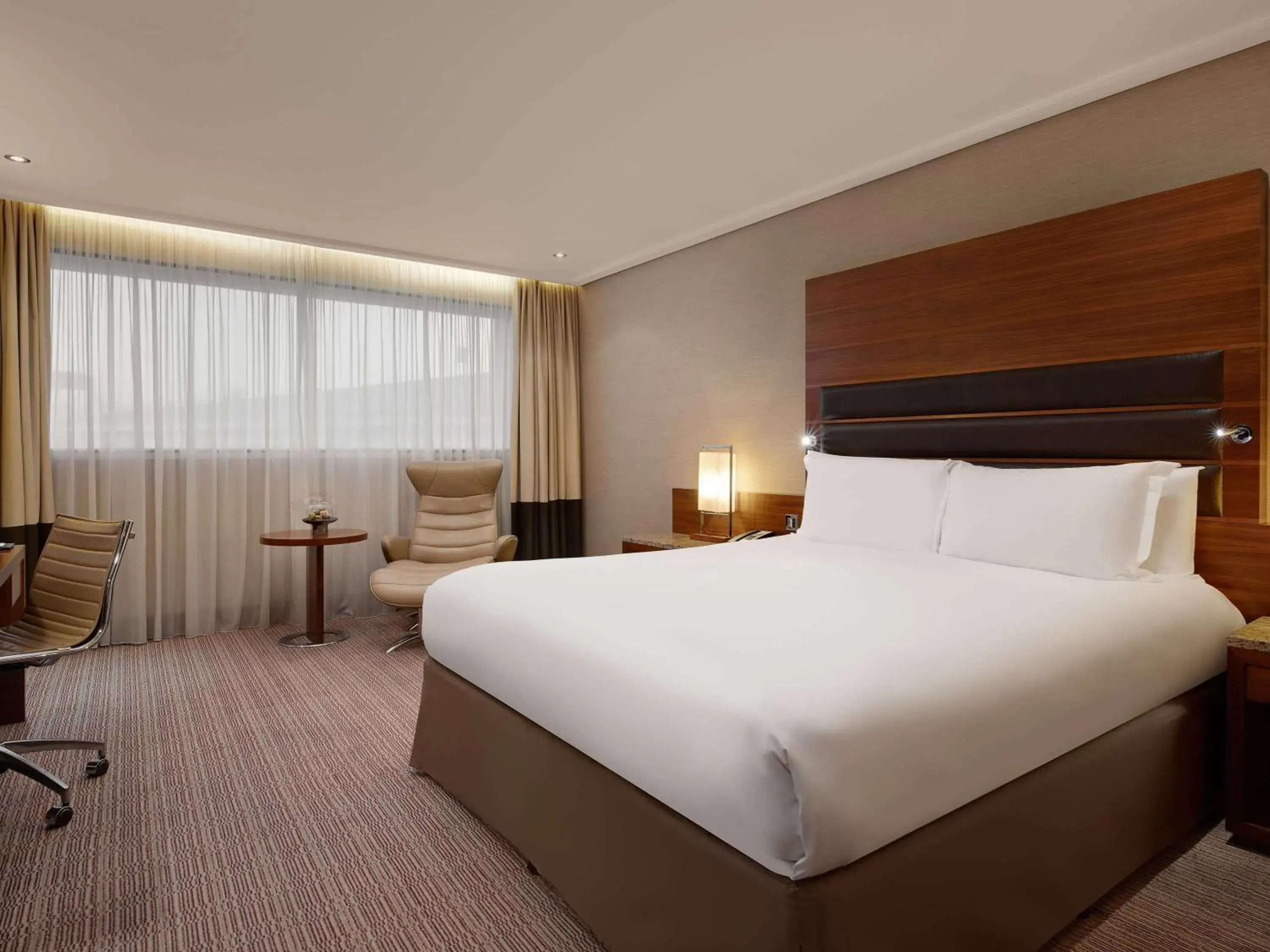 Bedroom, Bed in Sofitel London Heathrow Bedroom, Bed in Sofitel London Heathrow