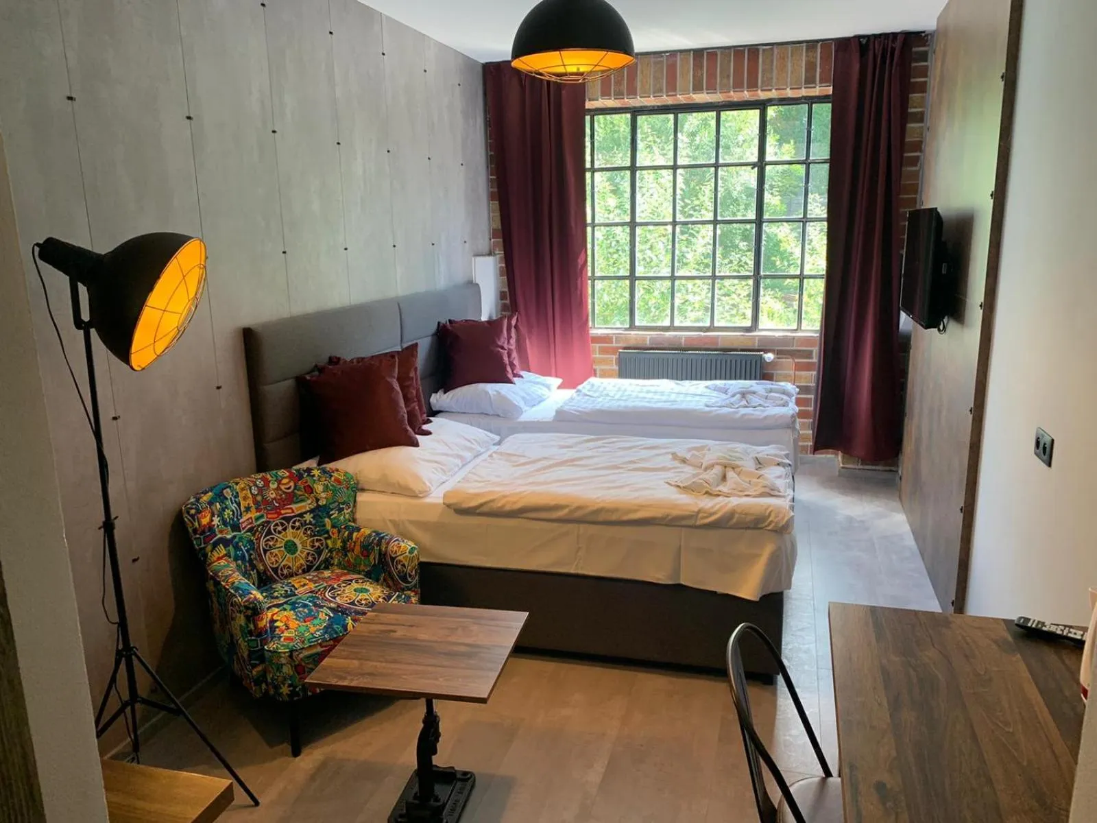 Bed in Hotel Na Vývoji