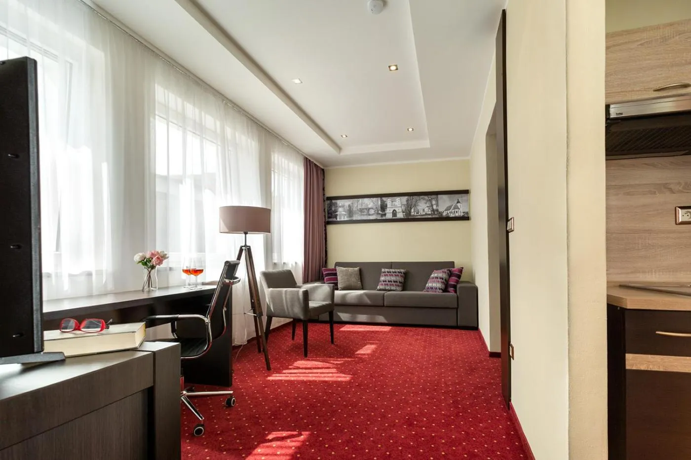 Living room in Hotel Na Vývoji