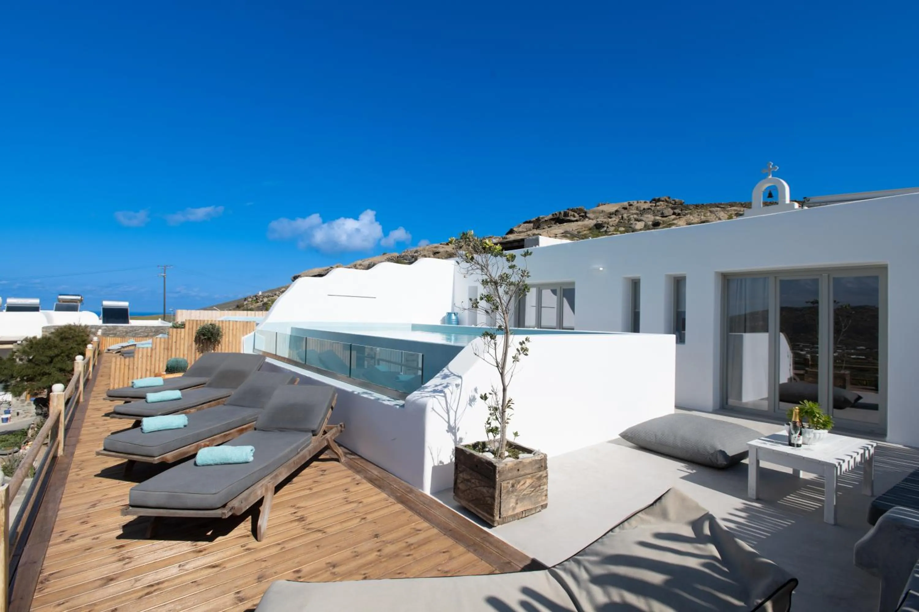 Hot Tub in Mykonos Village