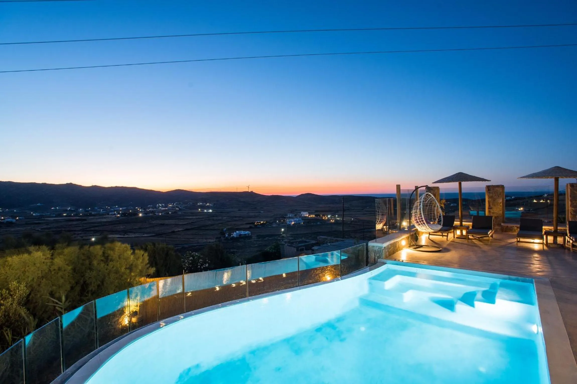 Night in Mykonos Village