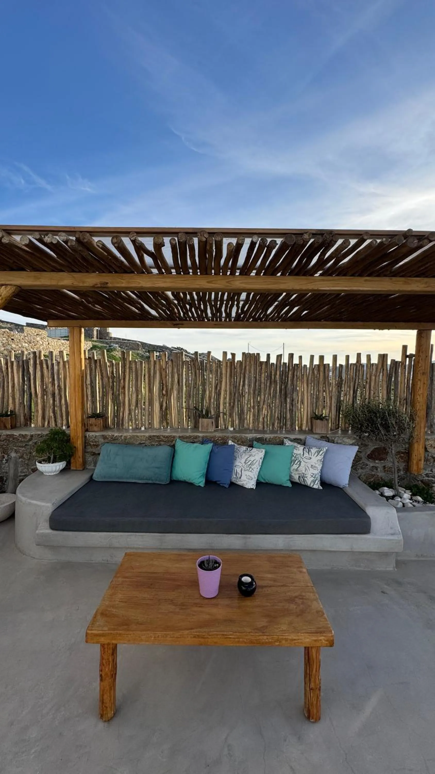 Balcony/Terrace in Mykonos Village