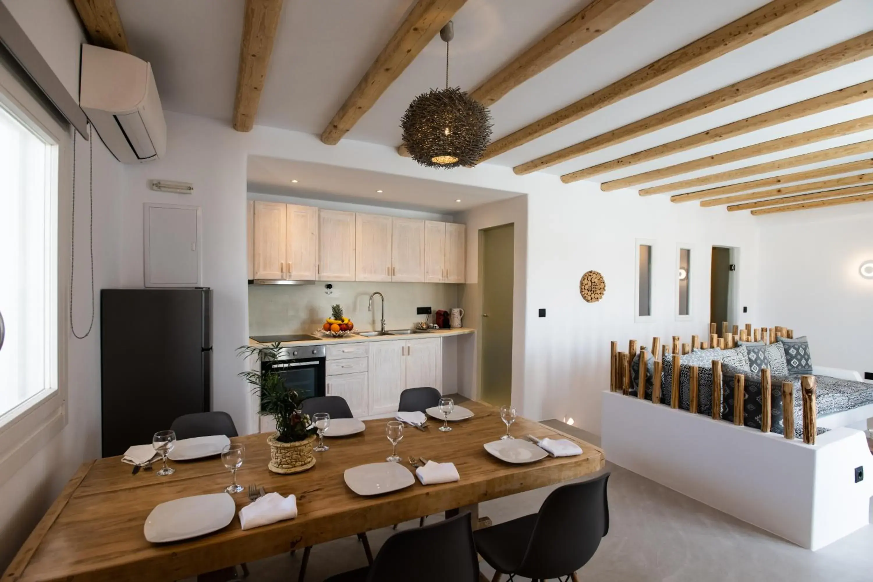 Food and drinks in Mykonos Village Food and drinks in Mykonos Village