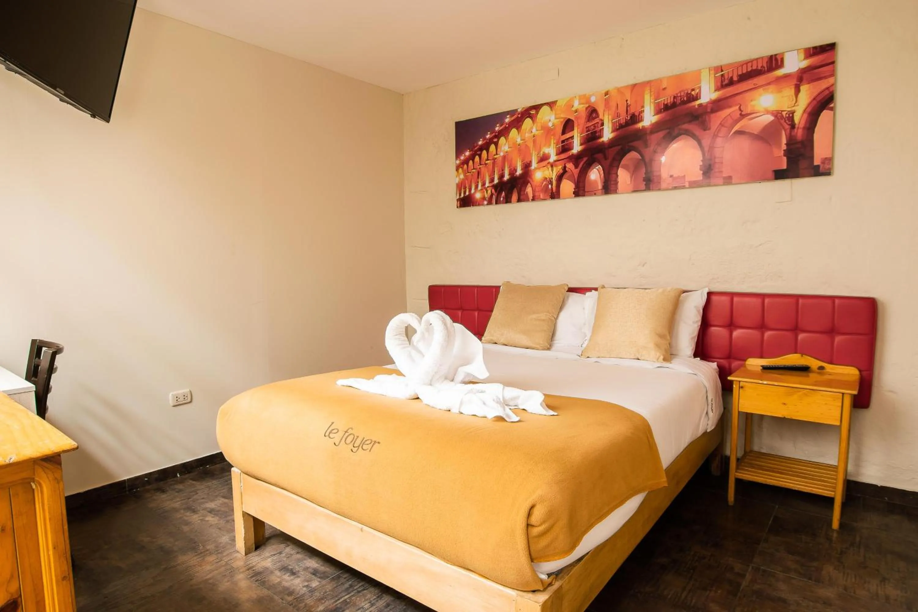 Bed in Le Foyer Arequipa