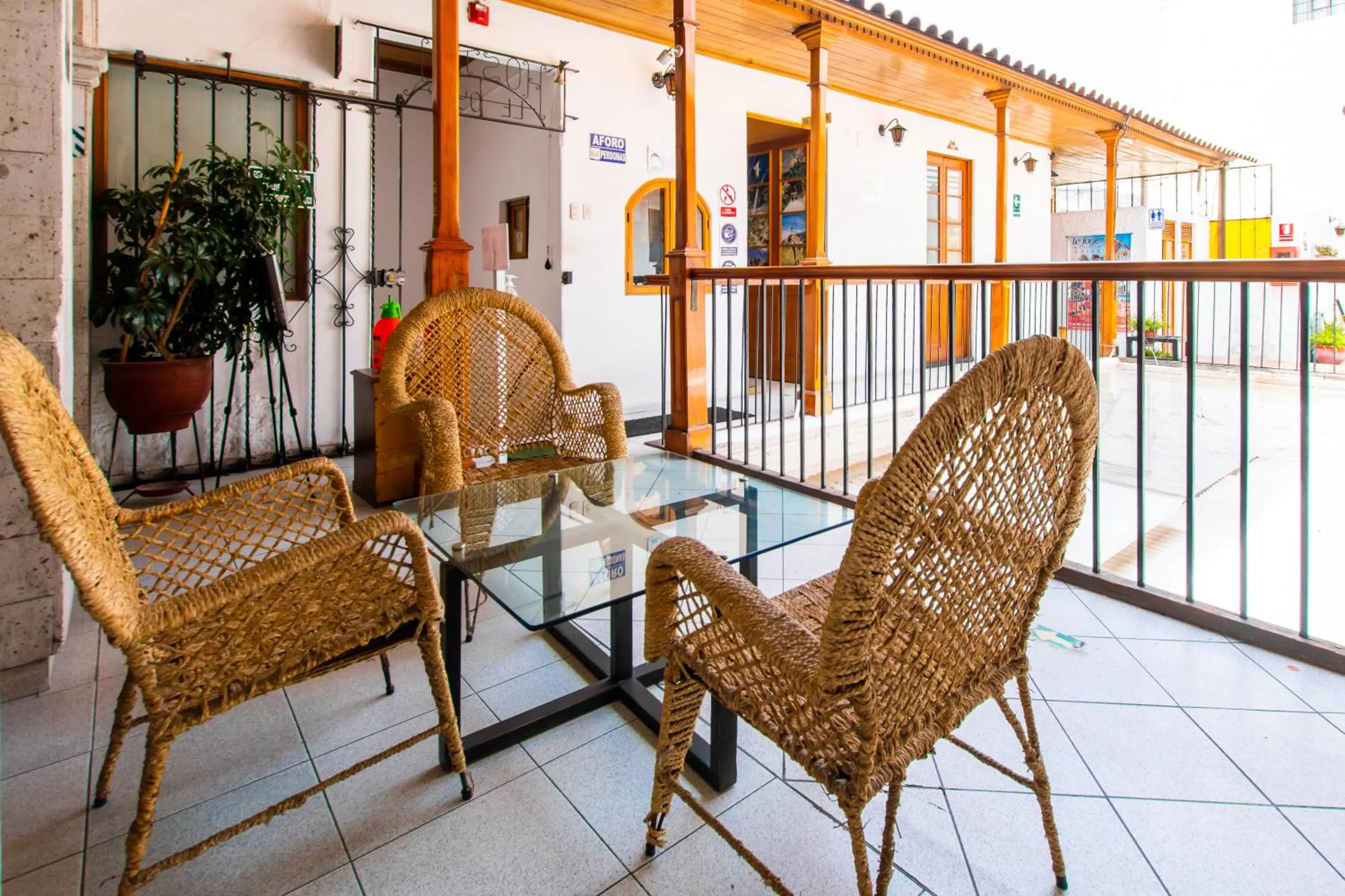 Patio in Le Foyer Arequipa