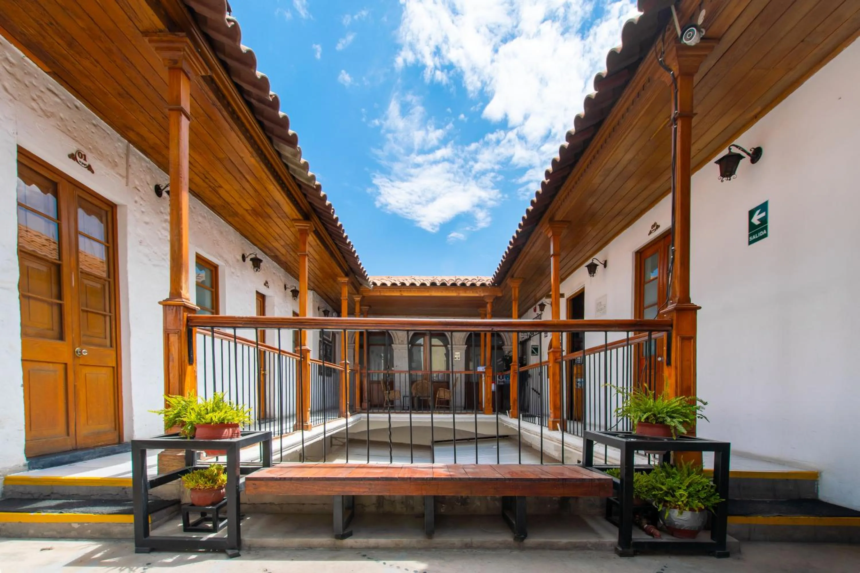Patio in Le Foyer Arequipa
