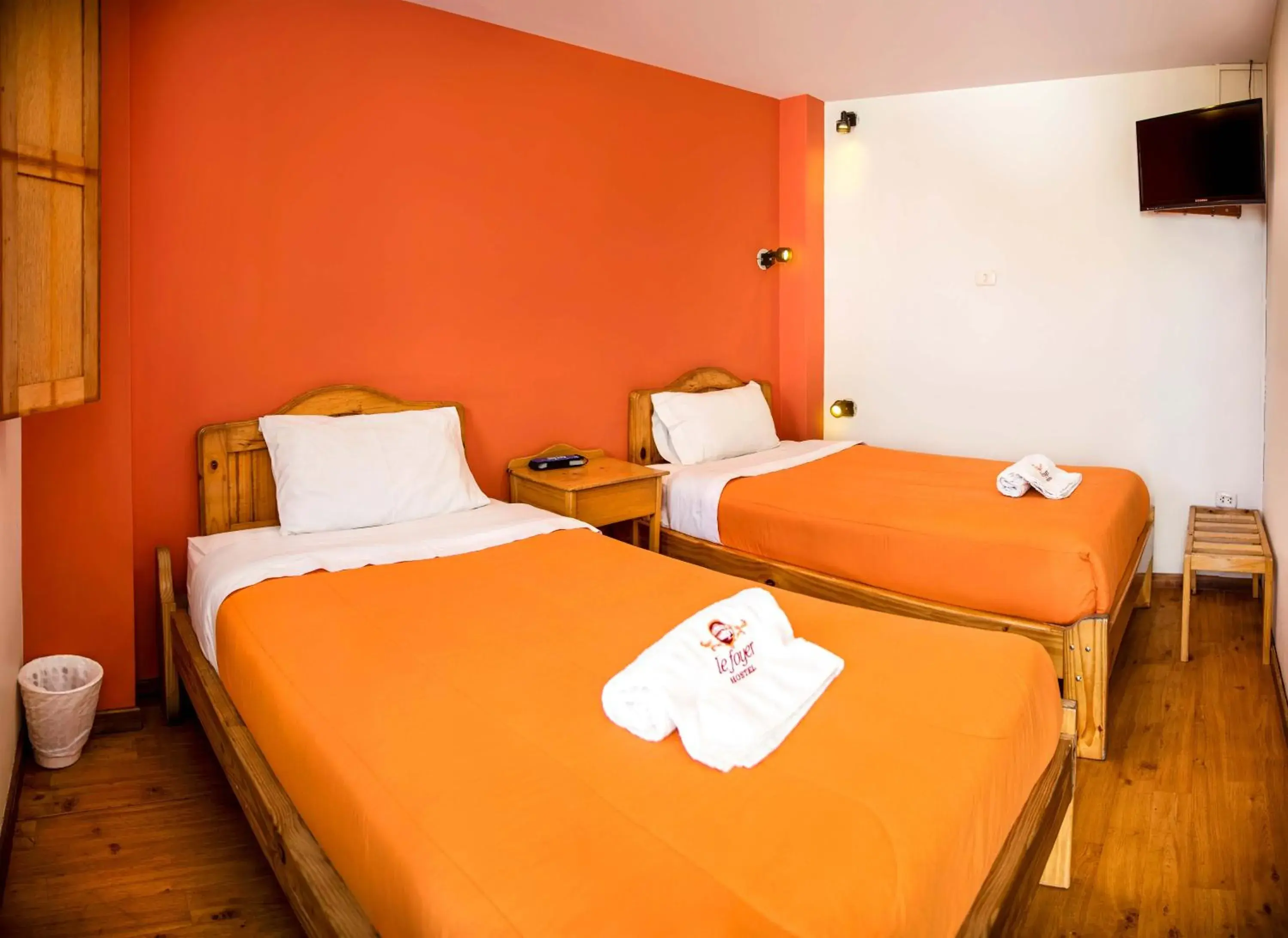 Twin Room with Shared Bathroom in Le Foyer Arequipa Twin Room with Shared Bathroom in Le Foyer Arequipa