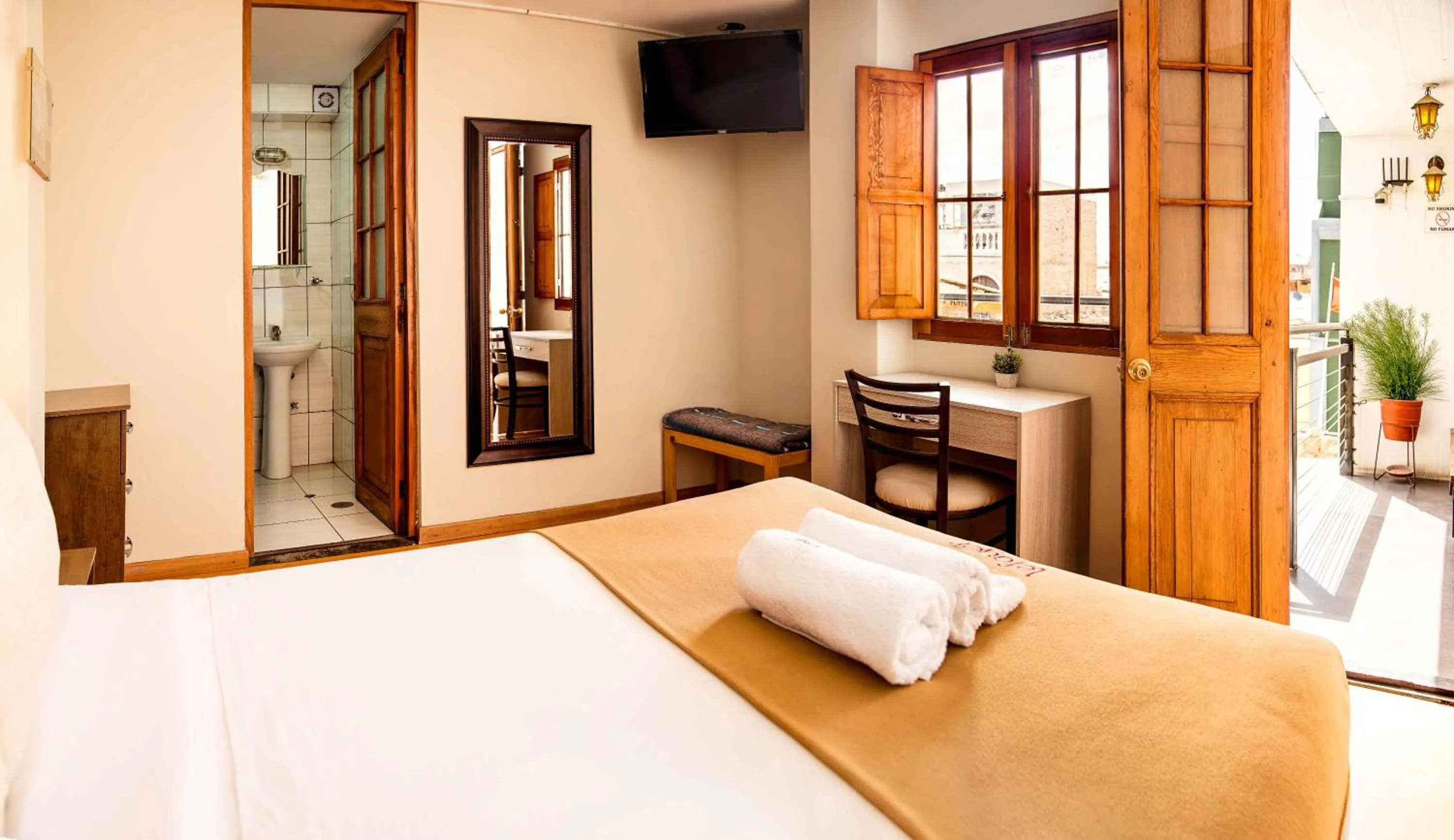 Bed in Le Foyer Arequipa