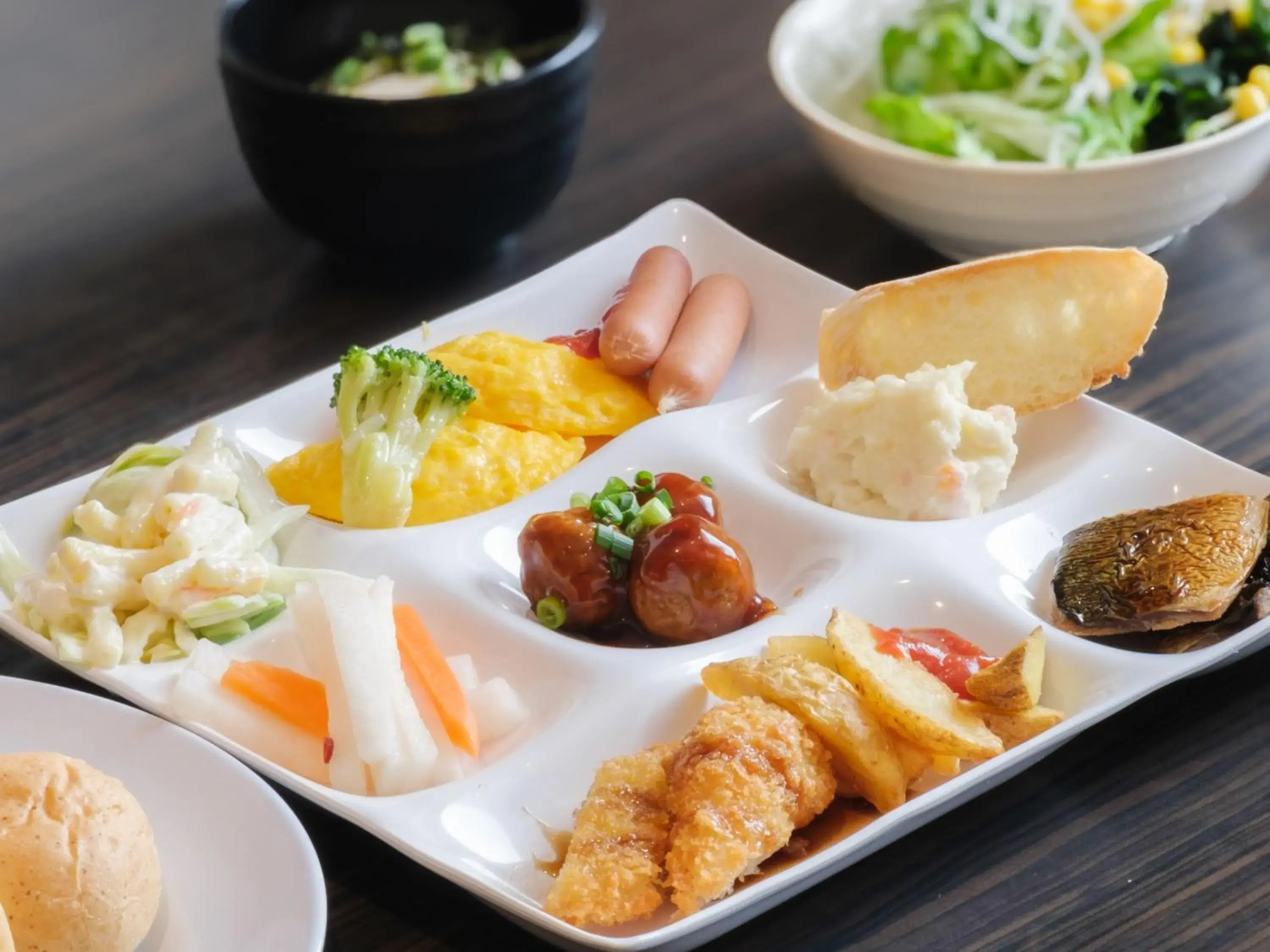 Buffet breakfast in APA Hotel Keisei Narita Ekimae Buffet breakfast in APA Hotel Keisei Narita Ekimae