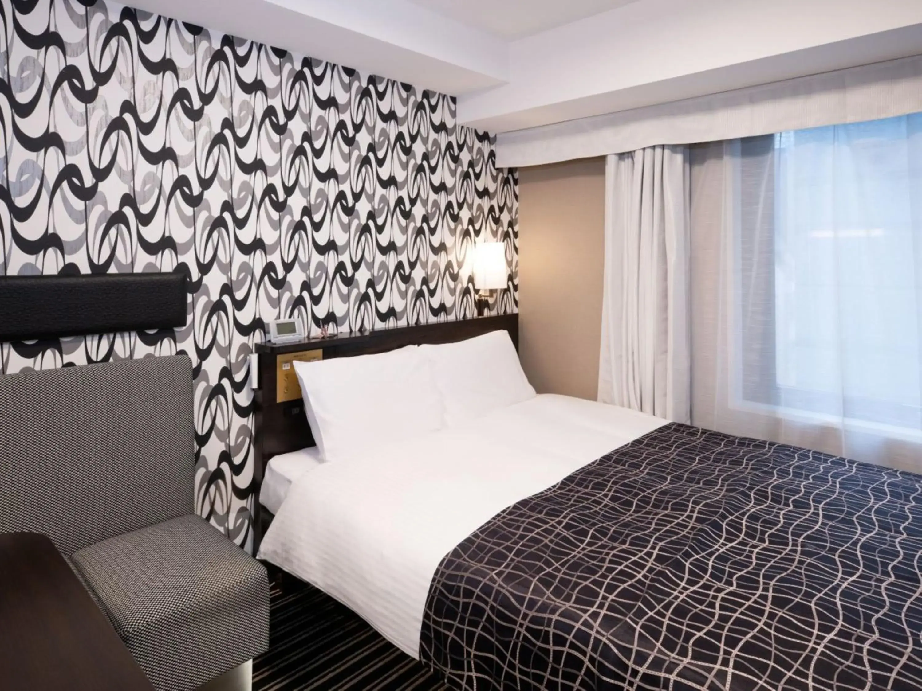 Bed in APA Hotel Tokyo Kudanshita Bed in APA Hotel Tokyo Kudanshita