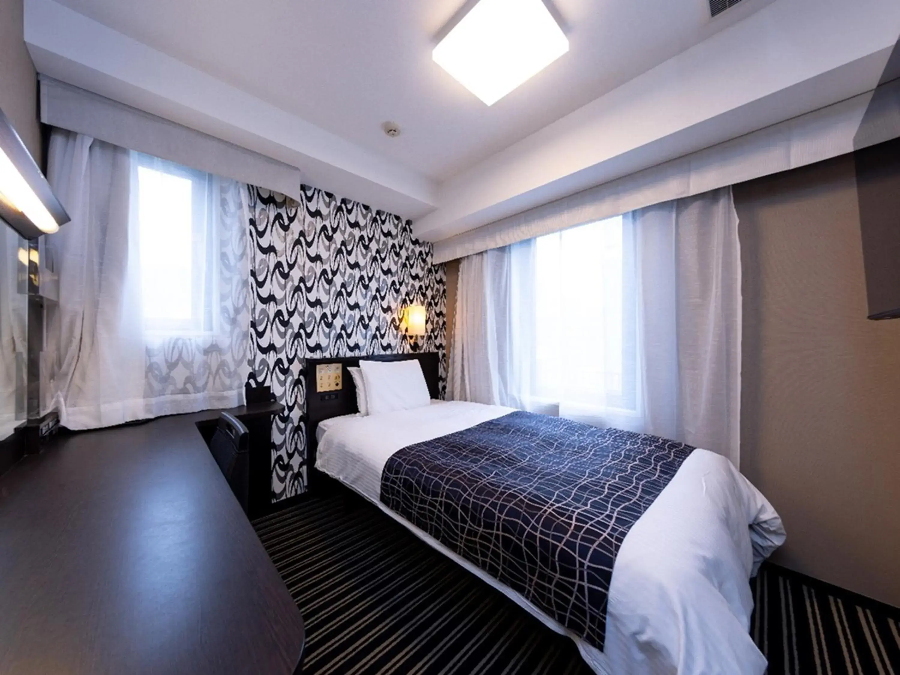 Bed in APA Hotel Tokyo Kudanshita Bed in APA Hotel Tokyo Kudanshita