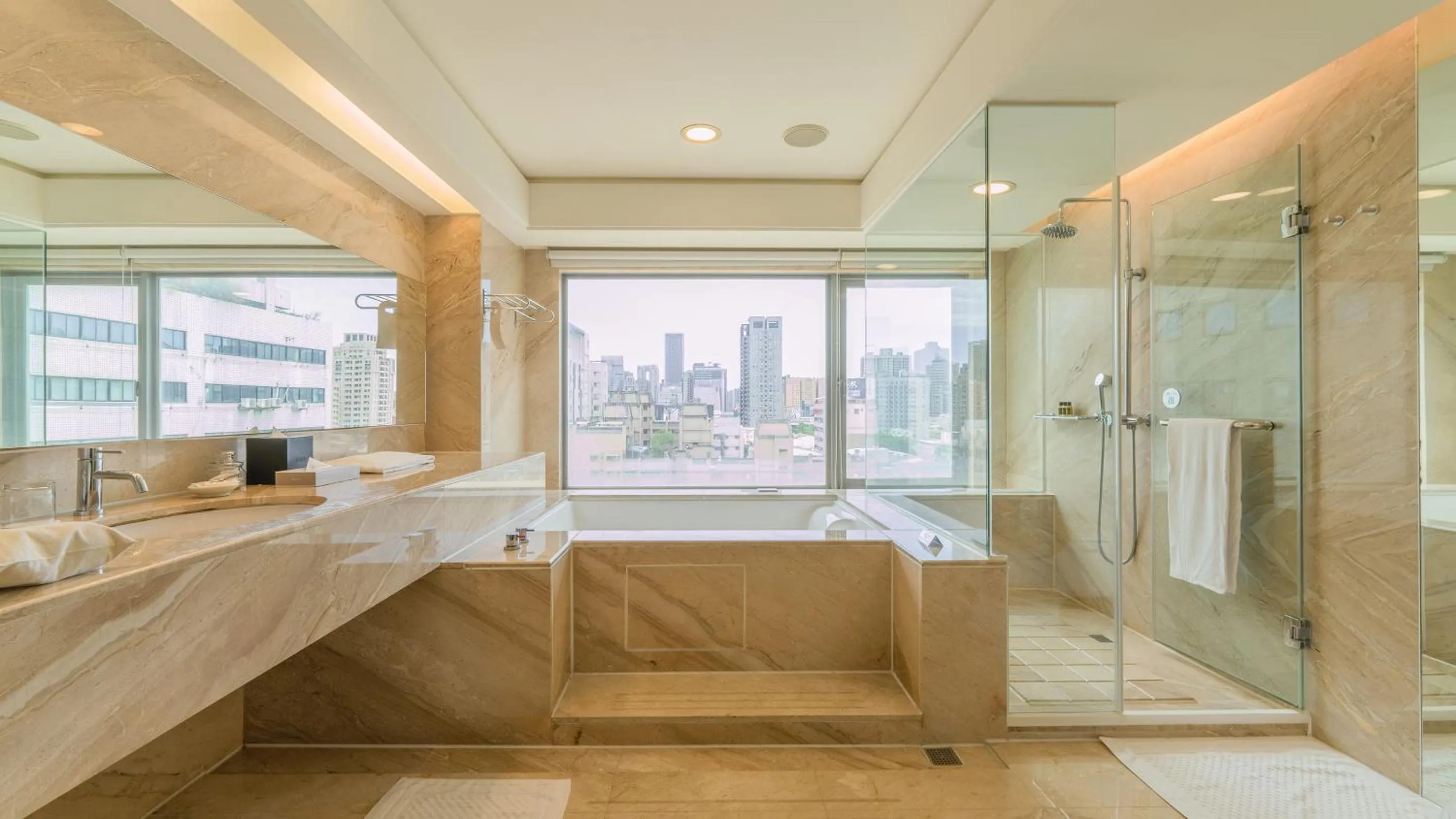 Bathroom in Tempus Hotel