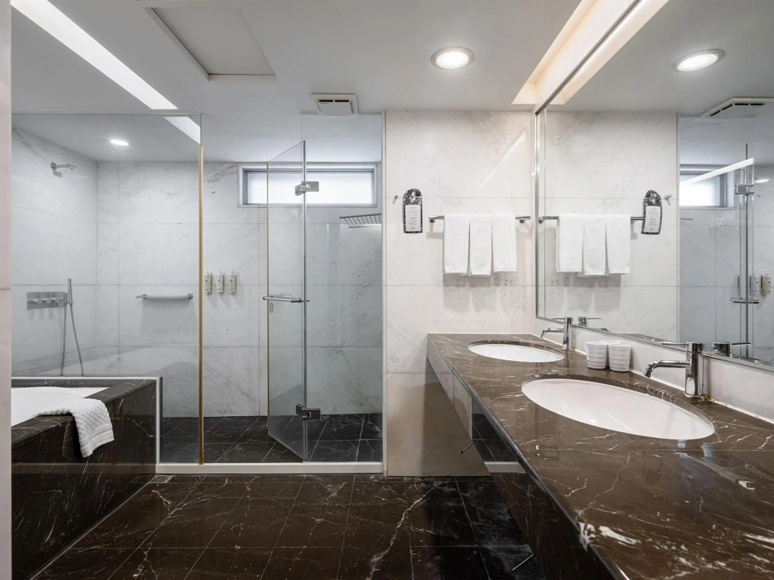 Shower in Tempus Hotel