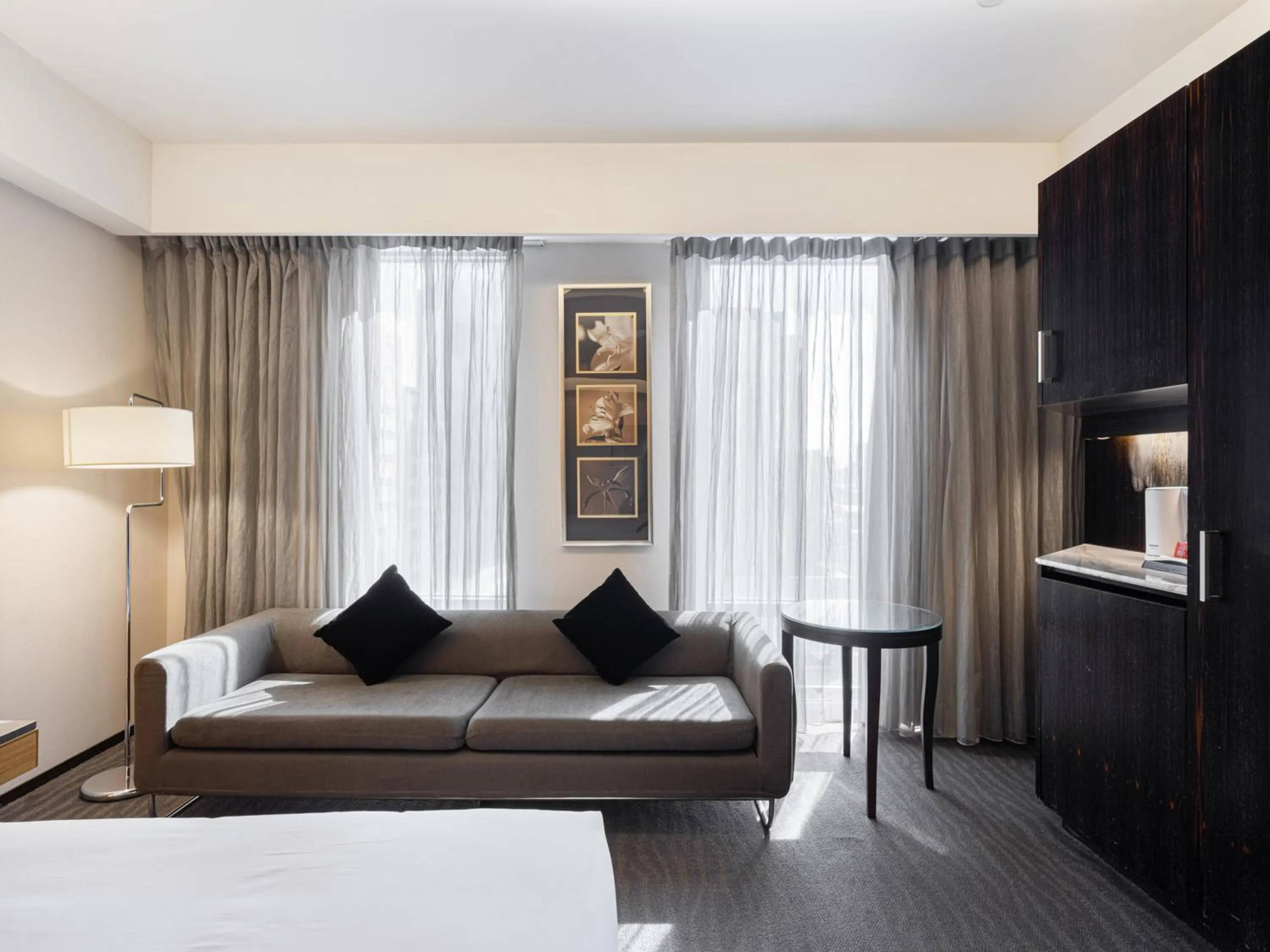 Seating area, Bed in Tempus Hotel