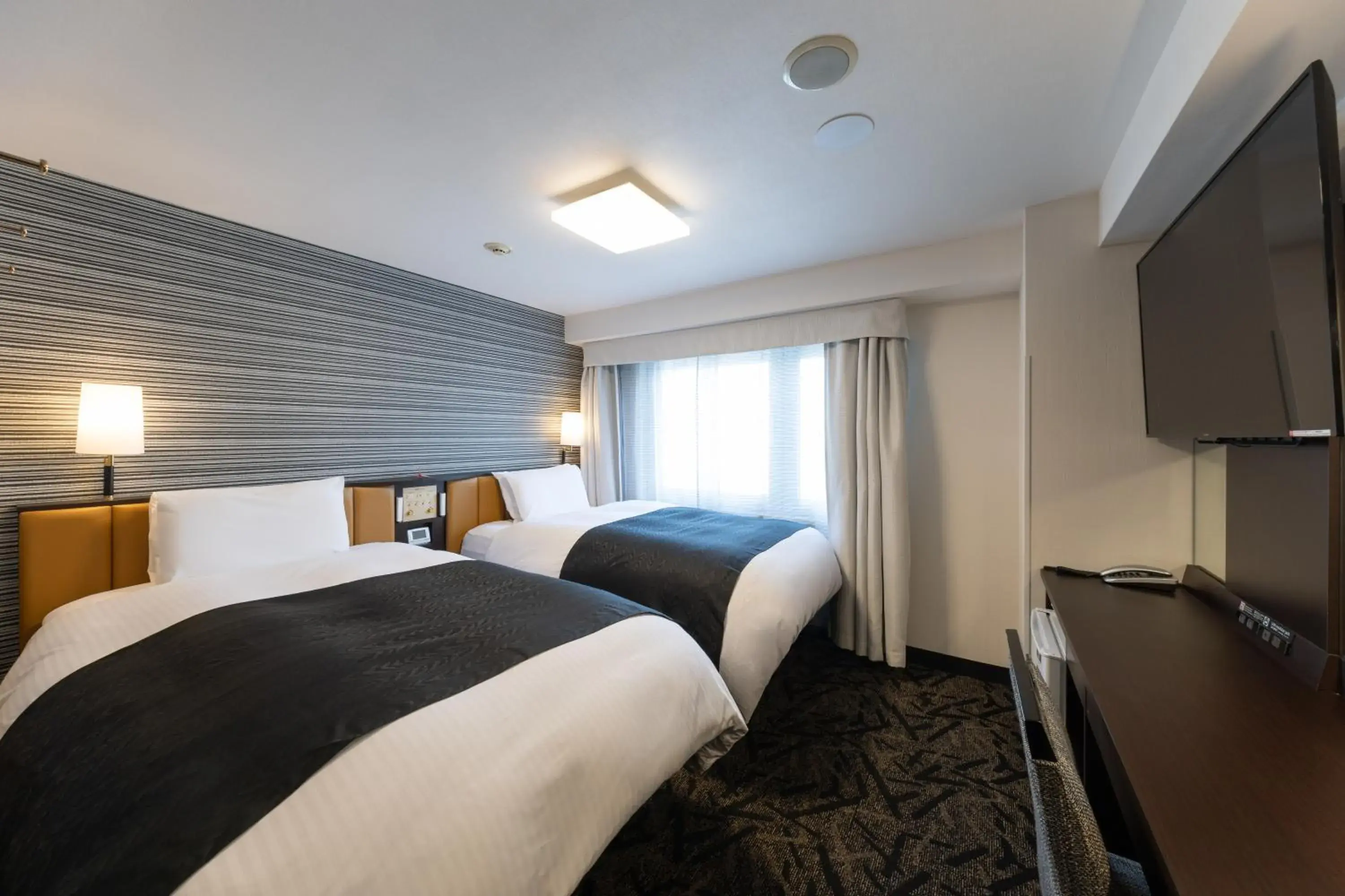 Twin Room - single occupancy - Smoking in APA Hotel Kyoto Eki Horikawadori Twin Room - single occupancy - Smoking in APA Hotel Kyoto Eki Horikawadori