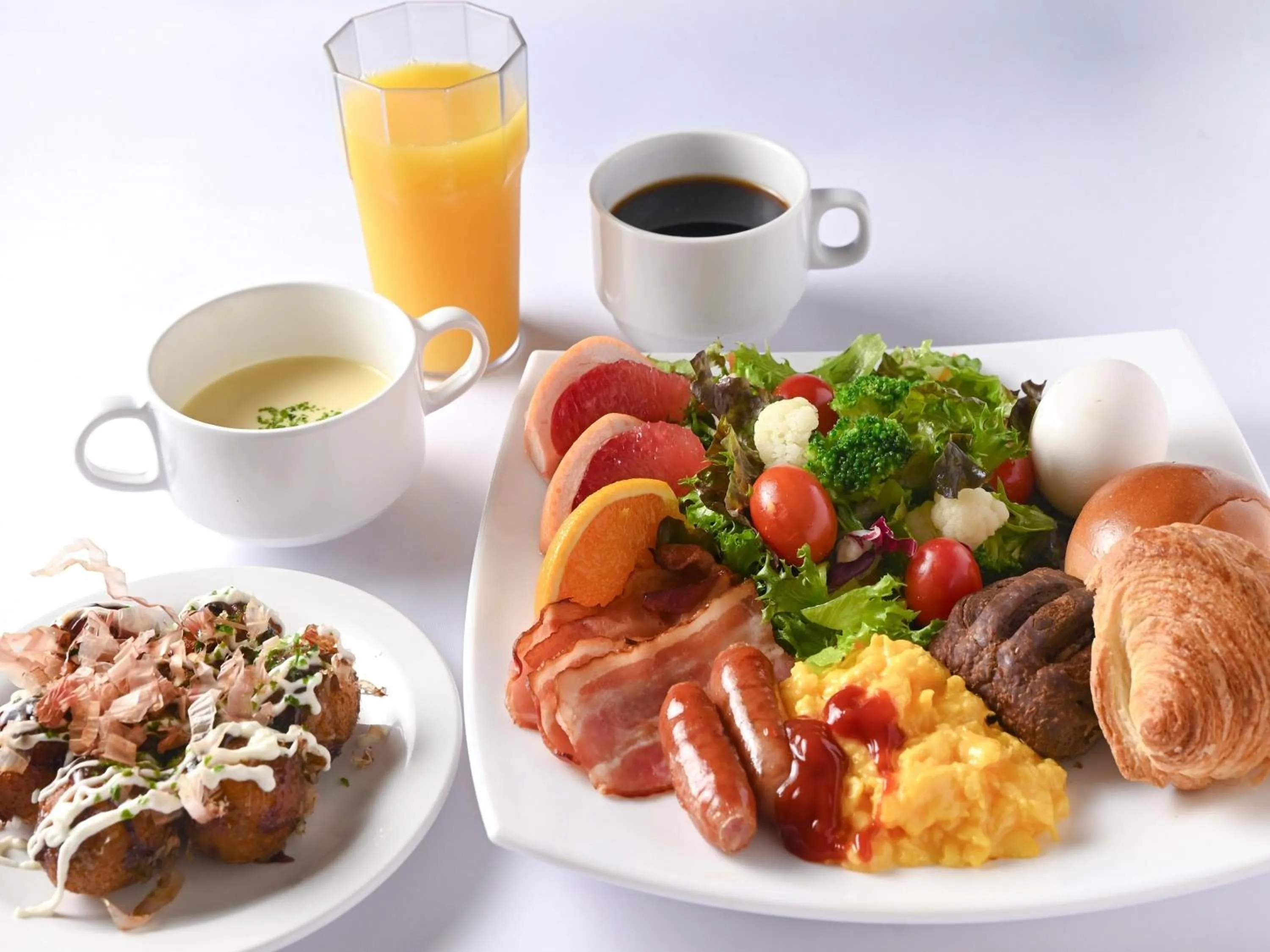 Breakfast in APA Hotel Osaka Higobashi Ekimae , All Rooms Non-Smoking