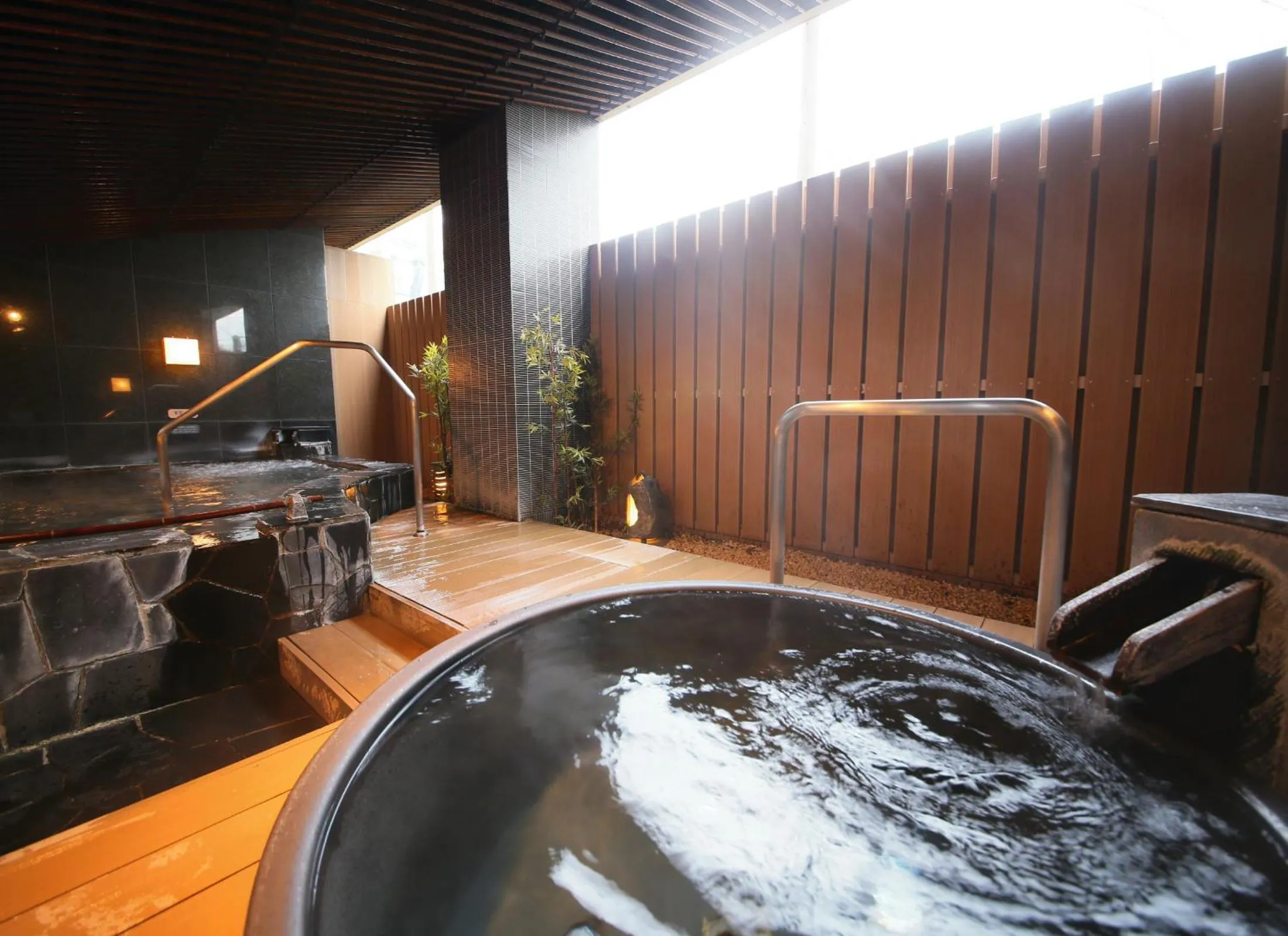 Open Air Bath in APA Hotel & Resort Tokyo Bay Shiomi