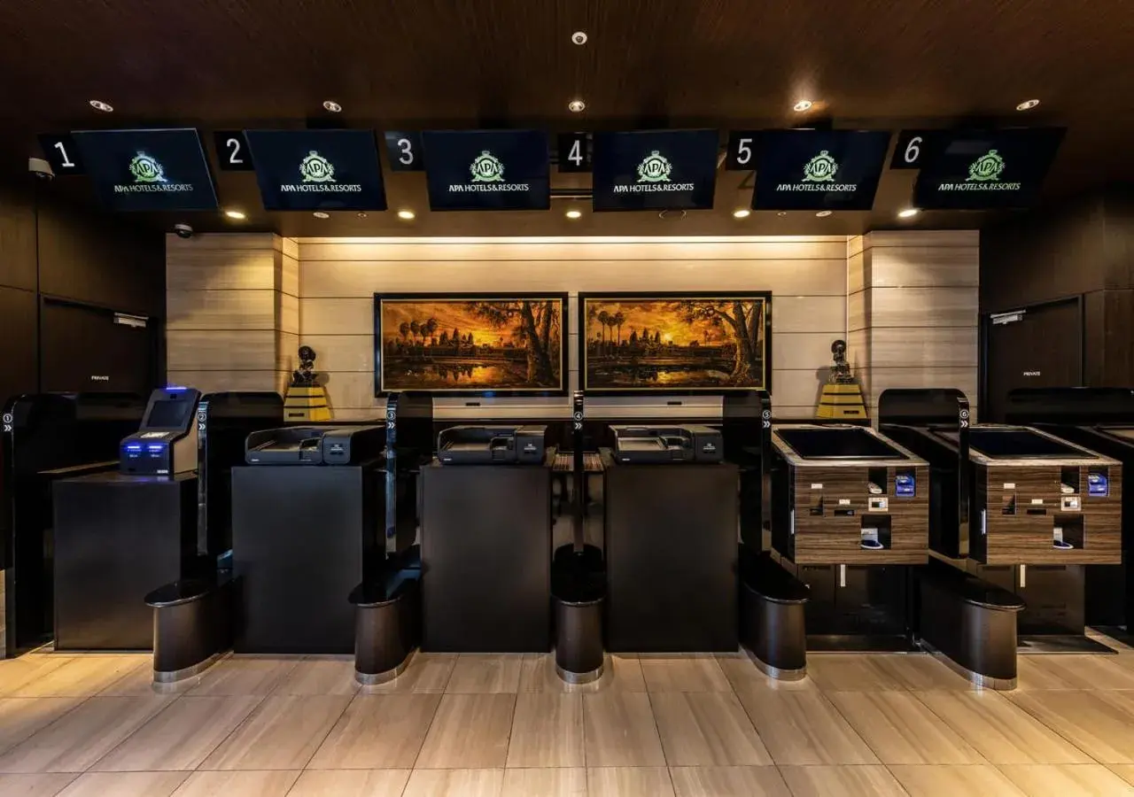 Lobby or reception in APA Hotel & Resort Tokyo Bay Shiomi Lobby or reception in APA Hotel & Resort Tokyo Bay Shiomi