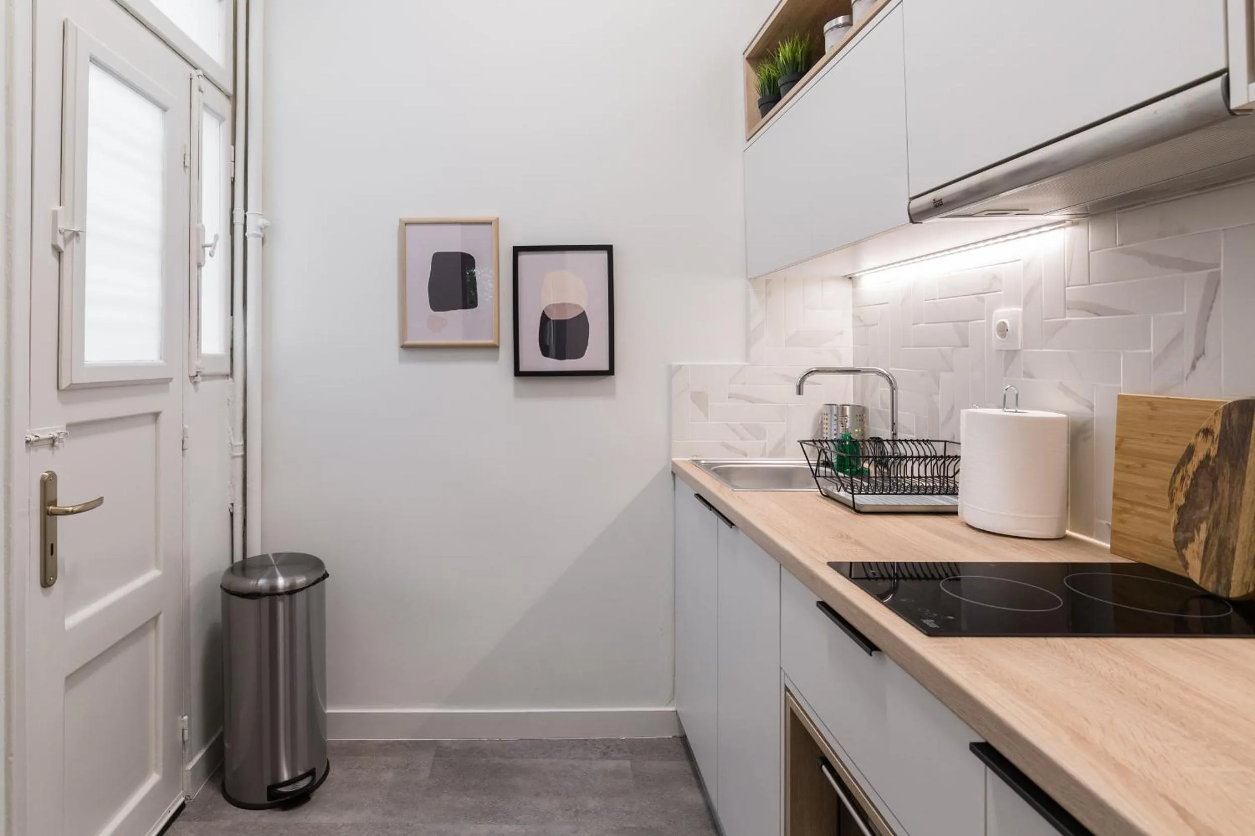 Kitchen or kitchenette in Classy & Charming 1BD Apartment in Kolonaki by UPSTREET