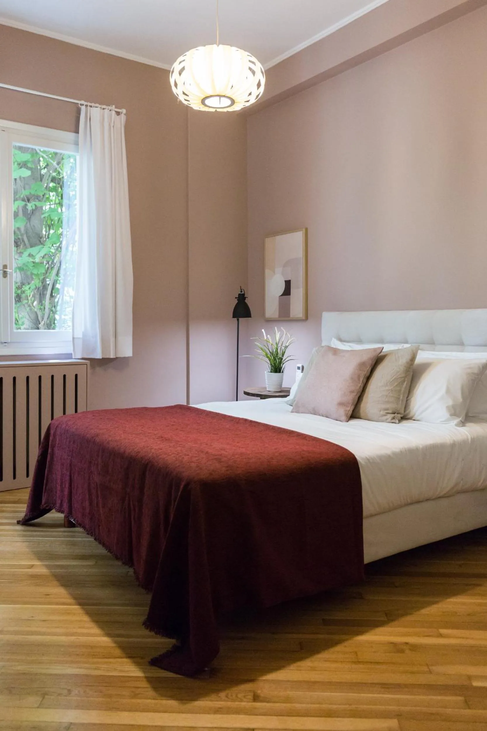 Bedroom, Bed in Classy & Charming 1BD Apartment in Kolonaki by UPSTREET