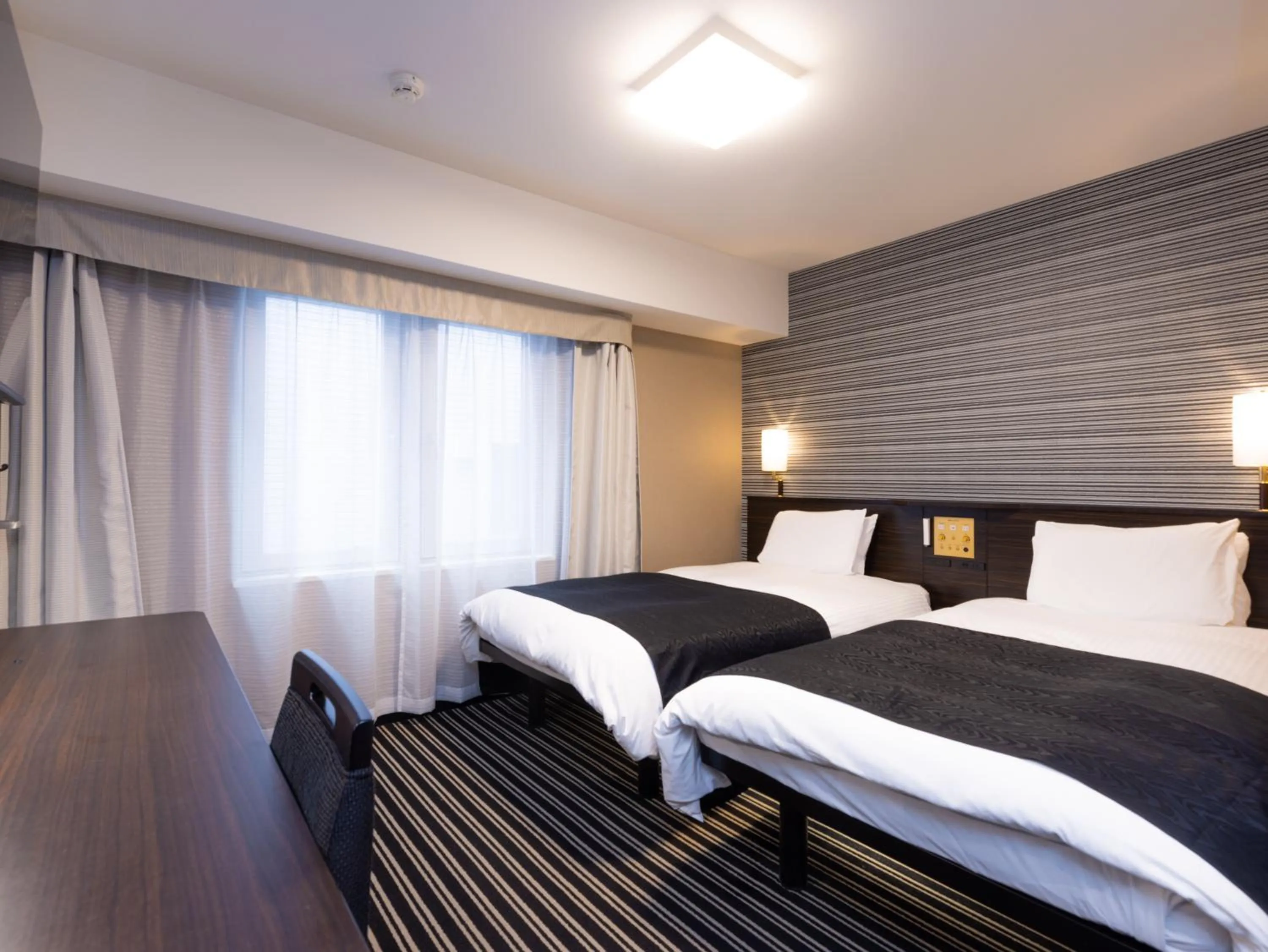 Photo of the whole room, Bed in APA Hotel Asakusa Kuramae