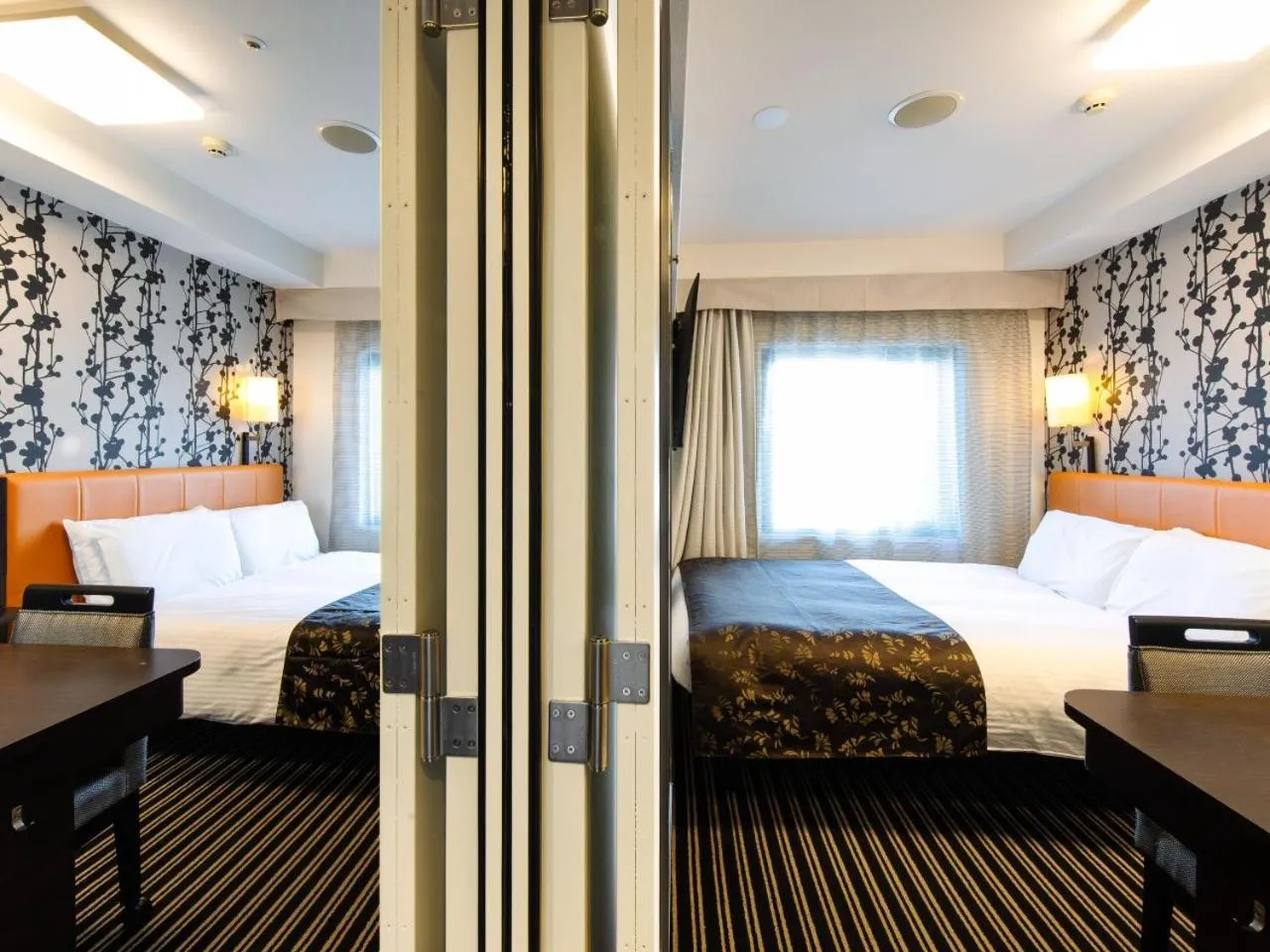 Bed in APA Hotel Namba Shinsaibashi