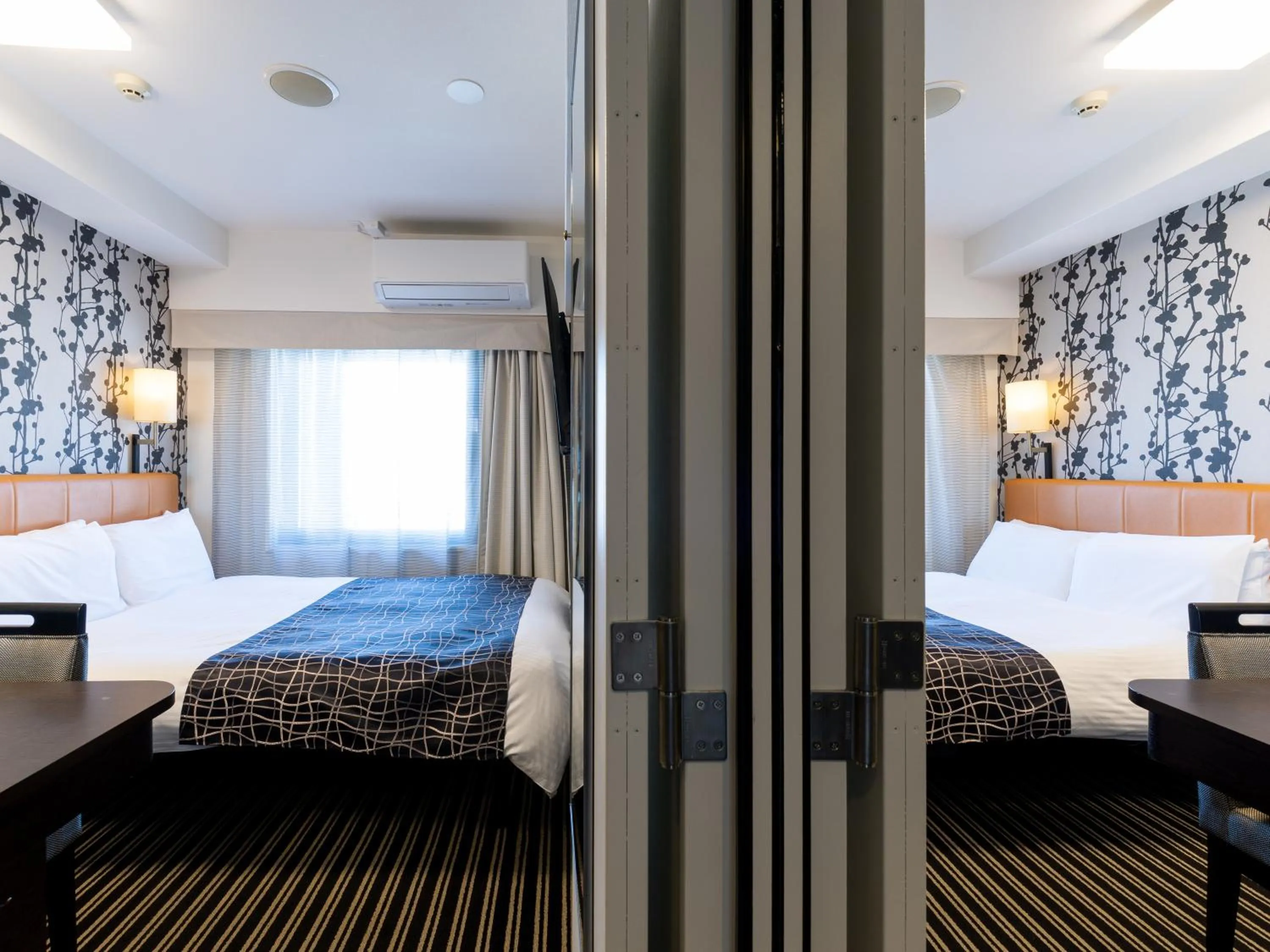 Bed in APA Hotel Namba Shinsaibashi