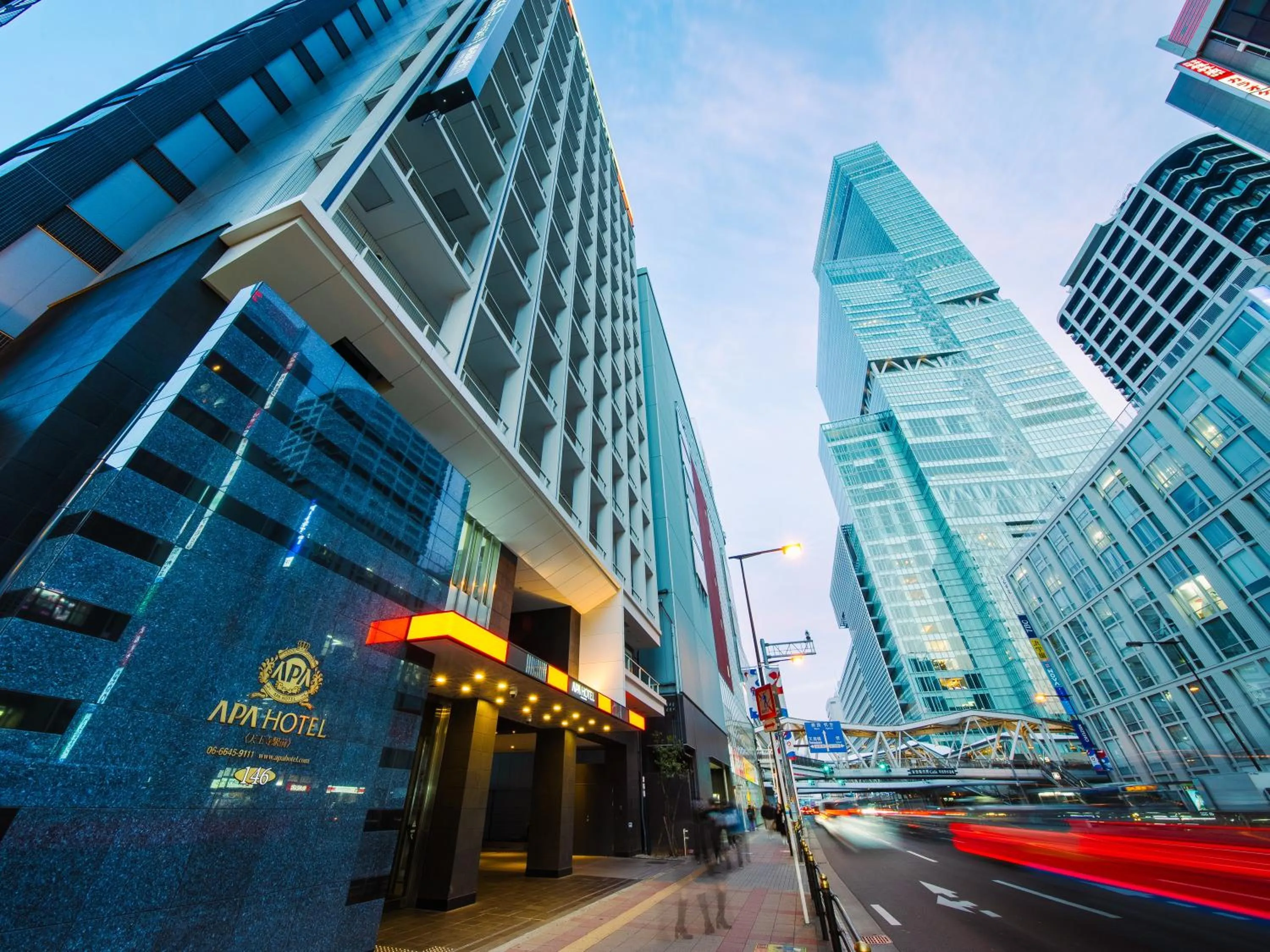 Property building in APA Hotel Tennoji Ekimae