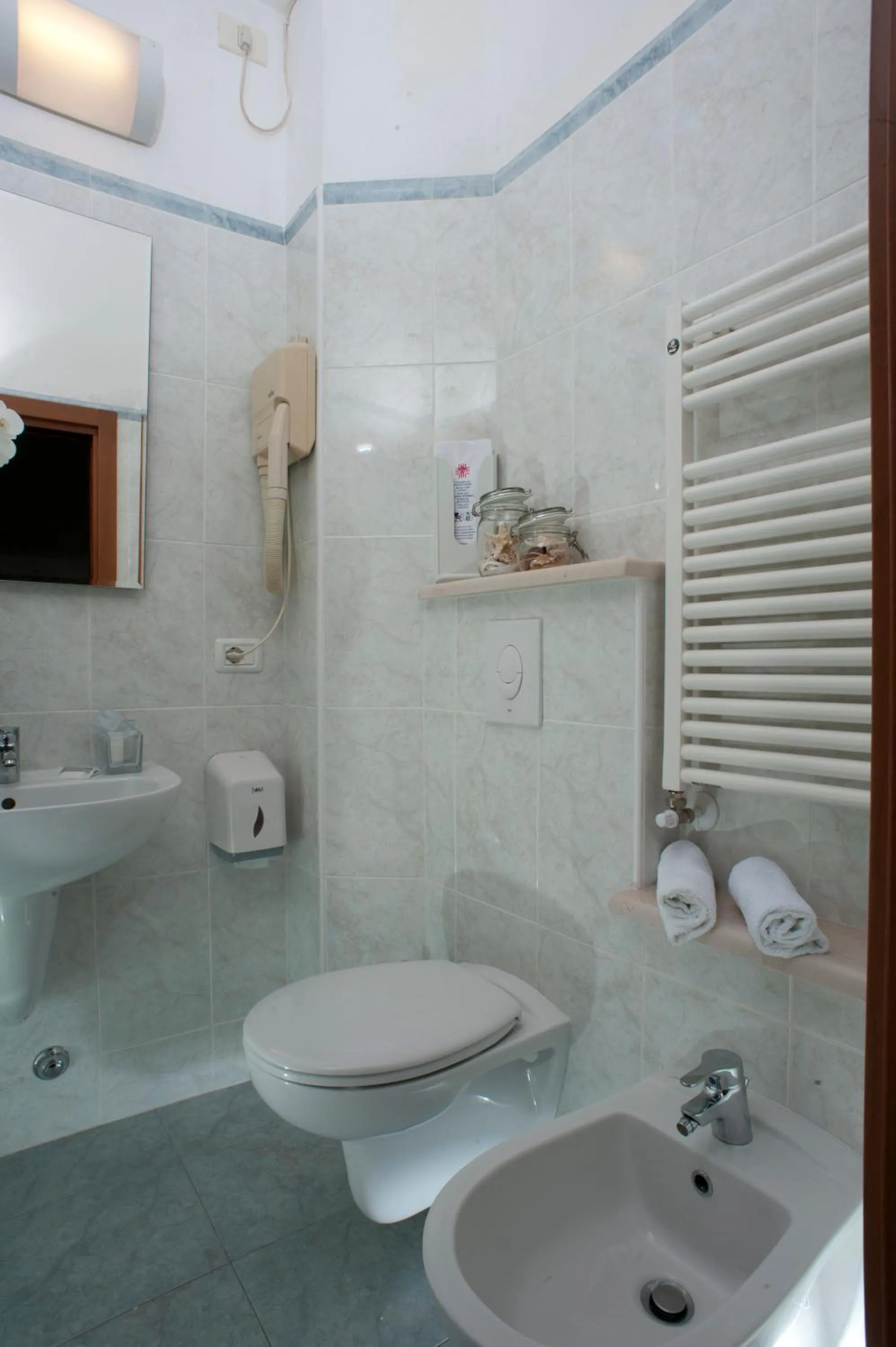 Toilet in Hotel Alsen