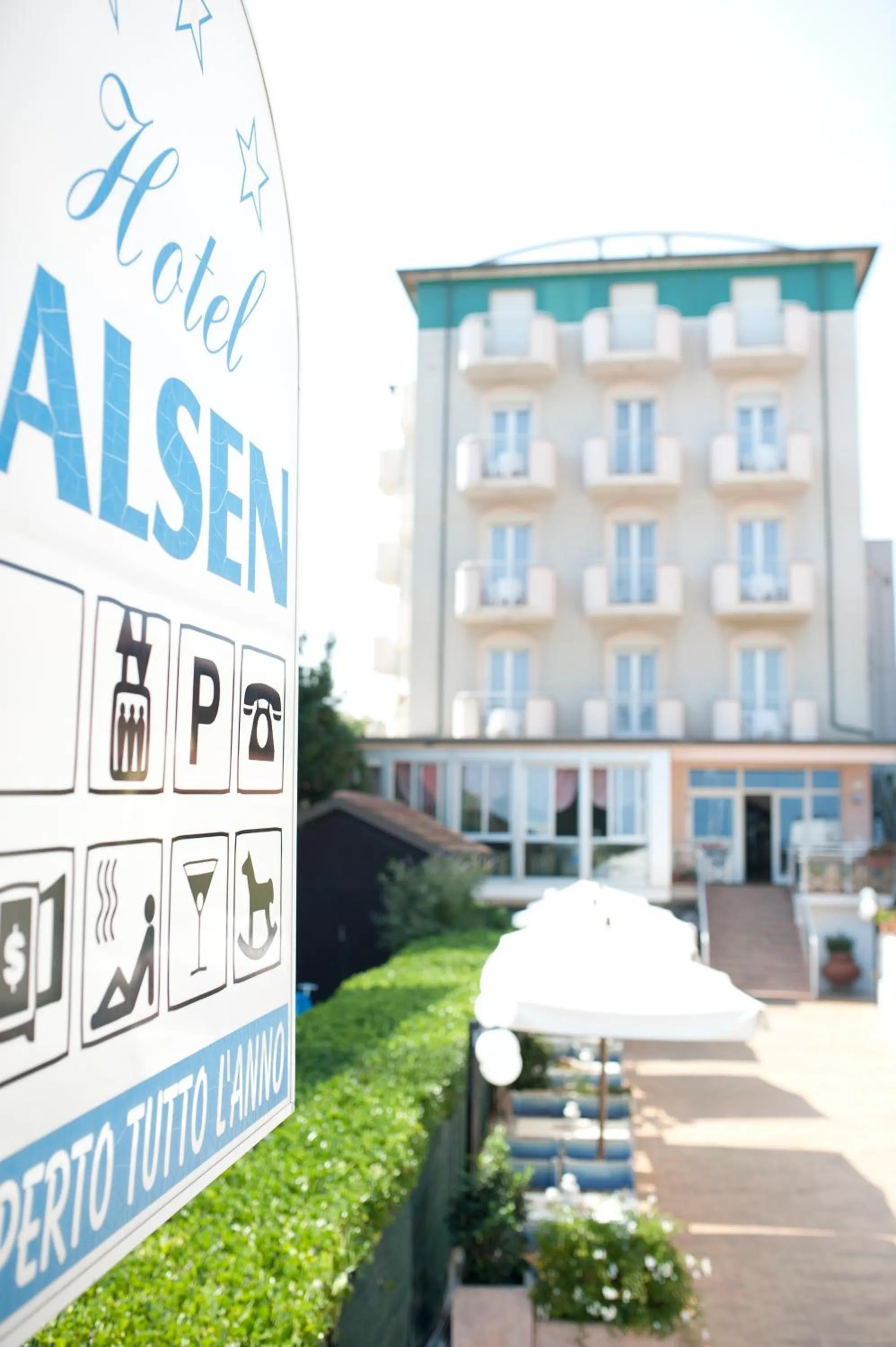 Property building in Hotel Alsen
