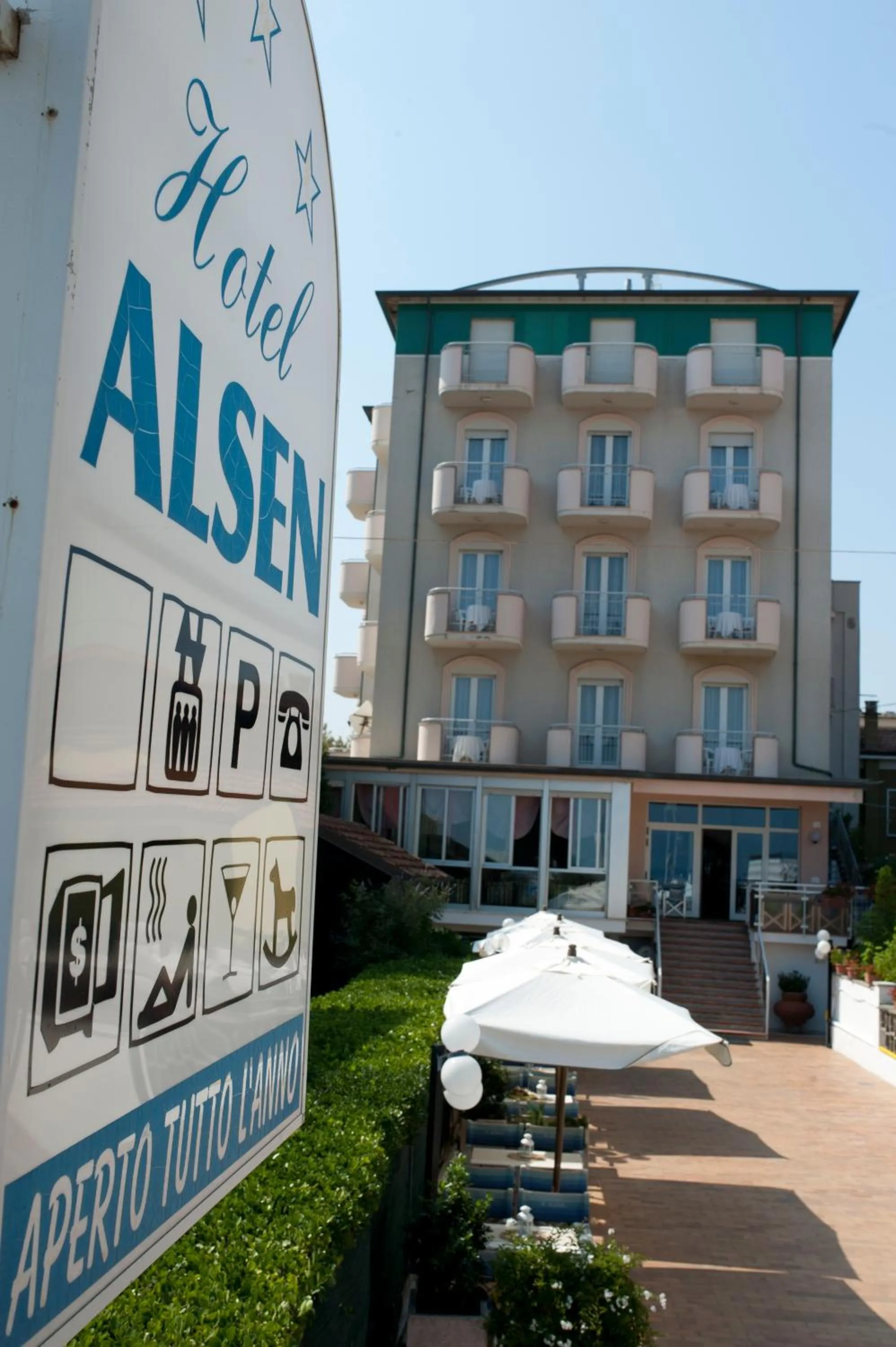 Property building in Hotel Alsen