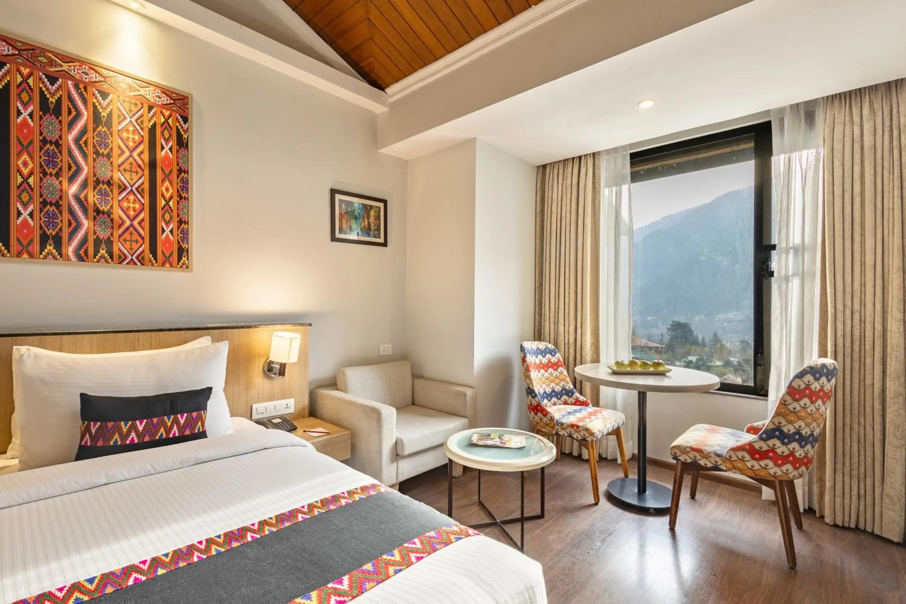 Two Bedroom Family Room with Mountain View in Sterling Manali Two Bedroom Family Room with Mountain View in Sterling Manali