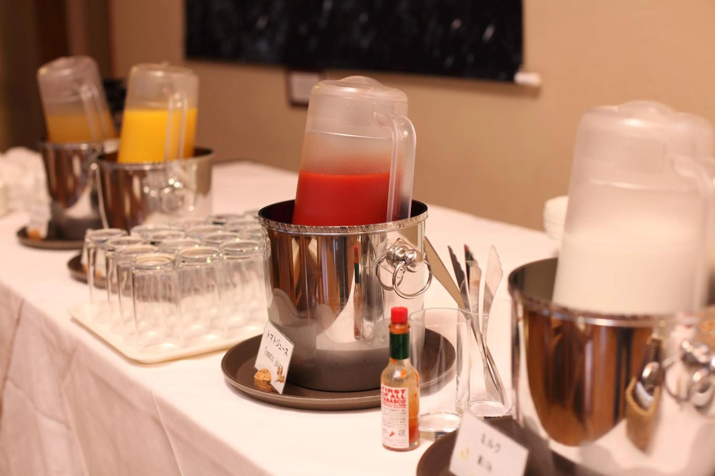 Buffet breakfast in TOYOTA Shirakawa-Go Eco-Institute