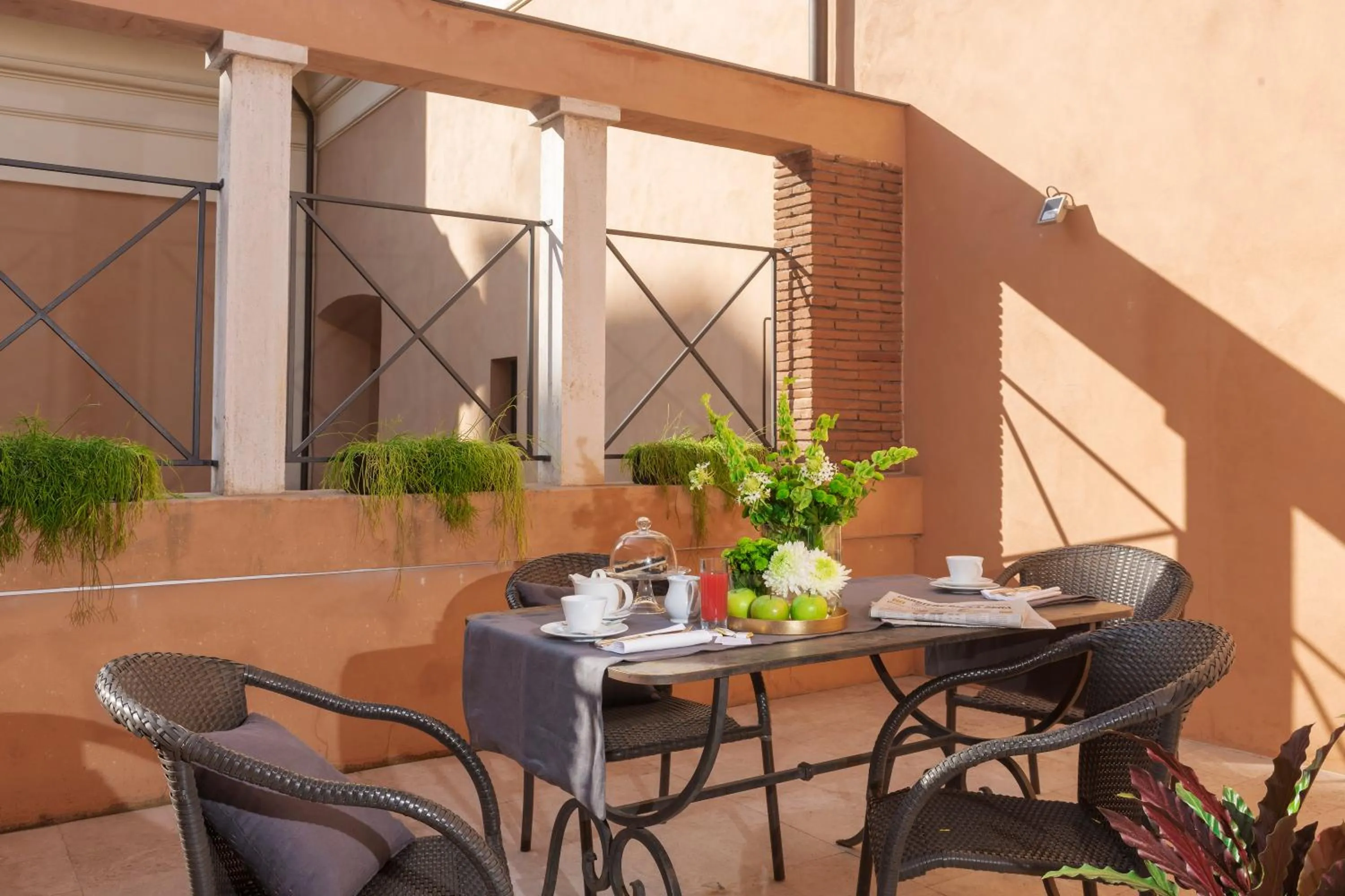 Balcony/Terrace in Hotel Royal Bissolati