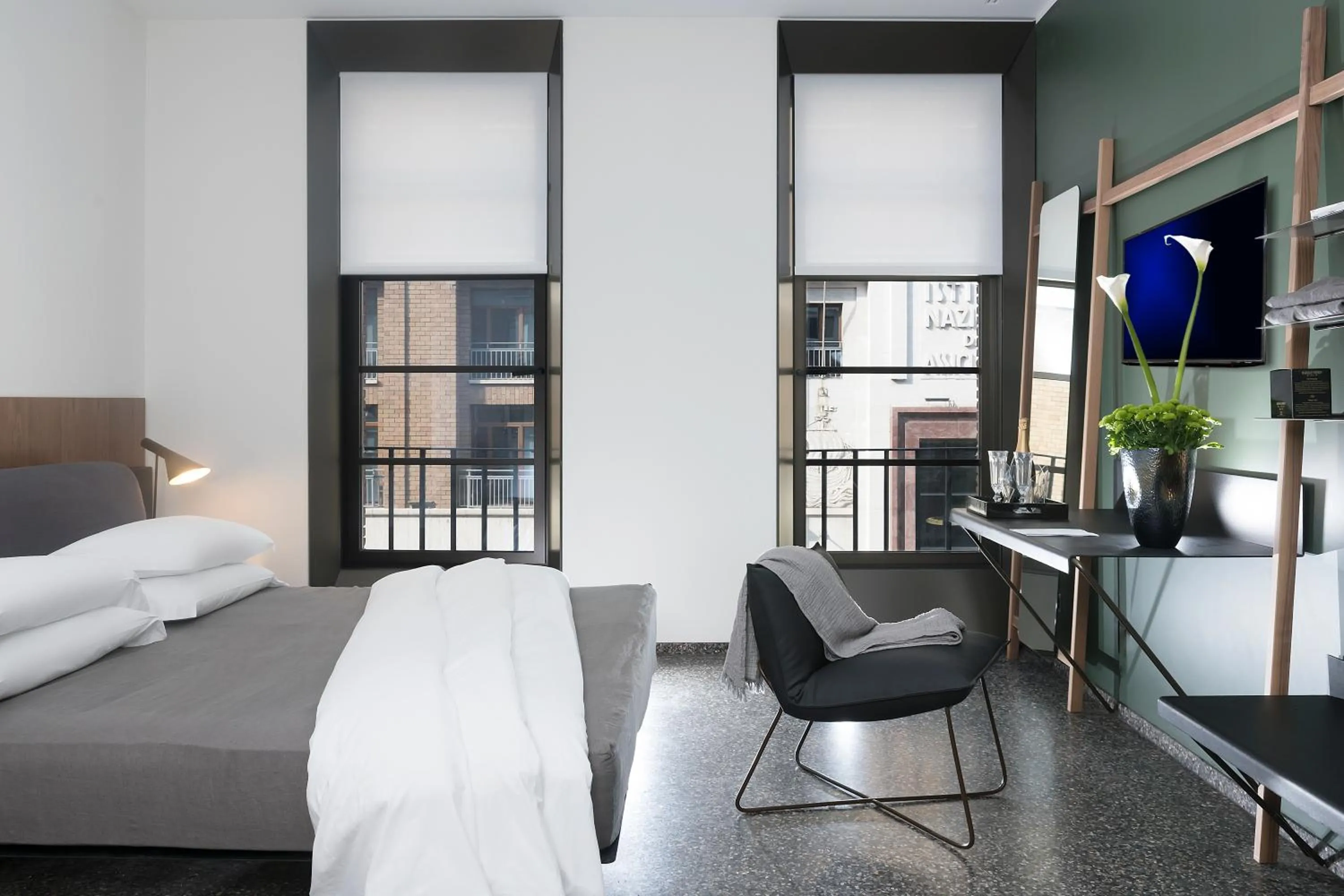 Bedroom, Bed in Hotel Royal Bissolati