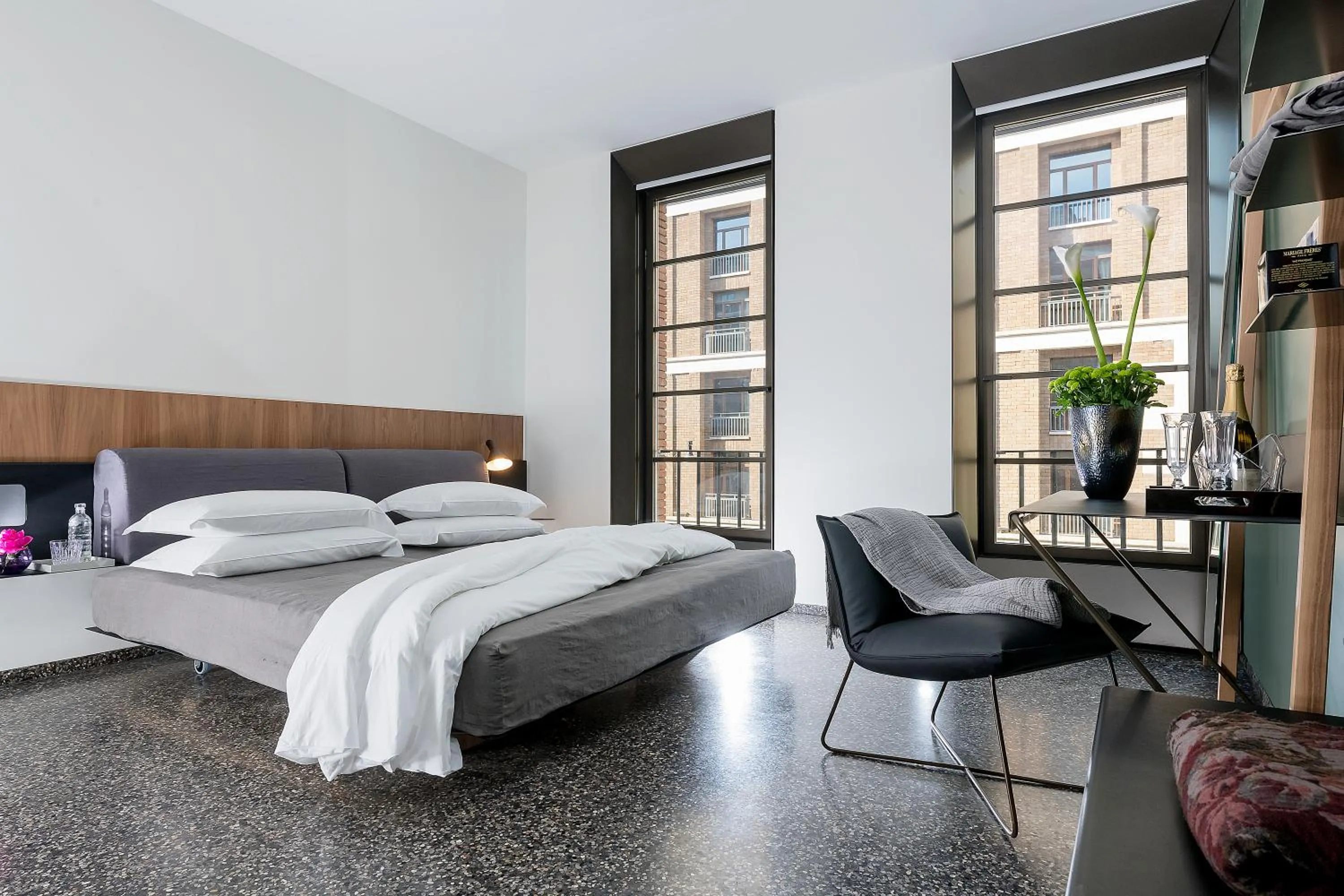 Bedroom, Bed in Hotel Royal Bissolati