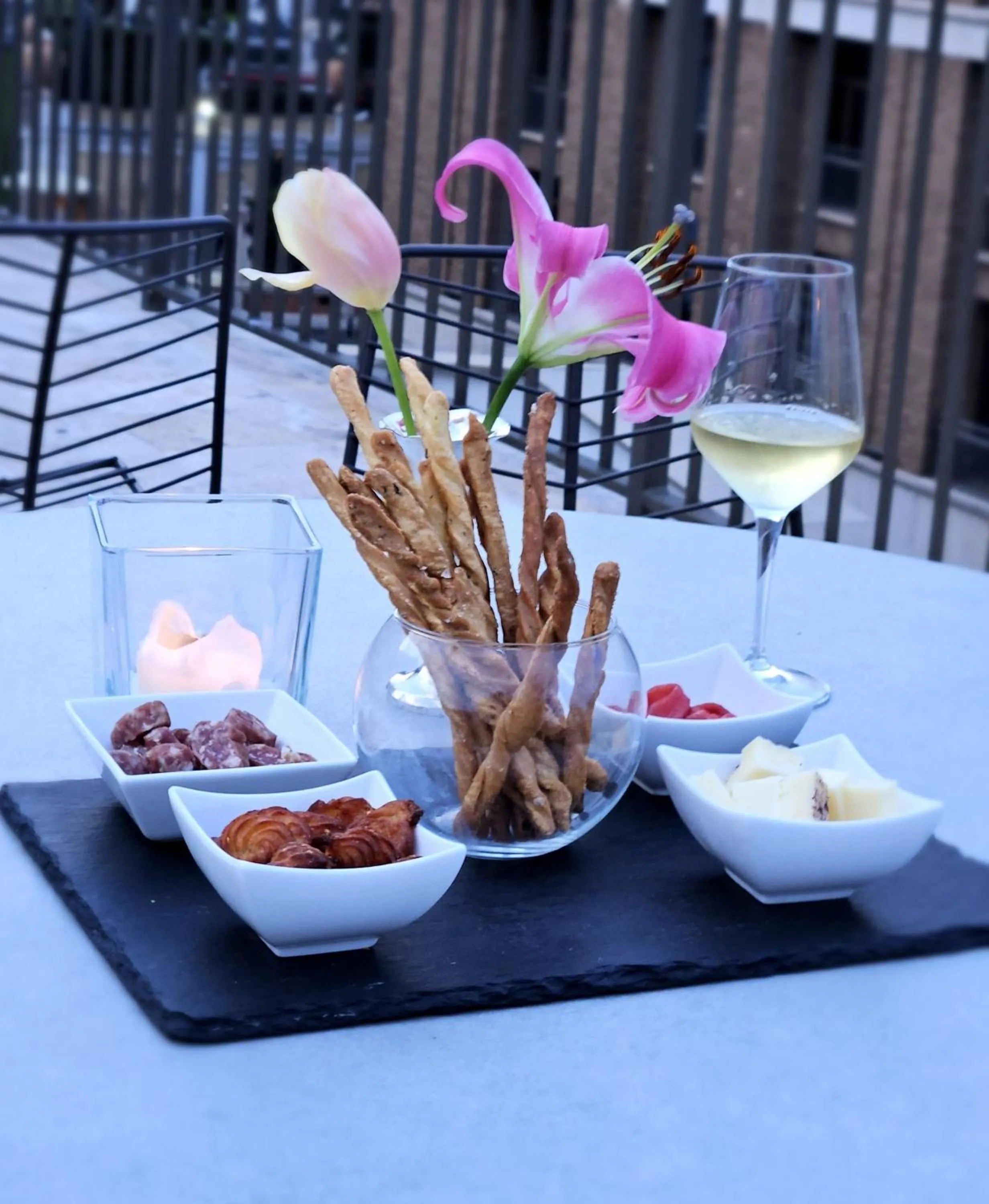 Balcony/Terrace in Hotel Royal Bissolati