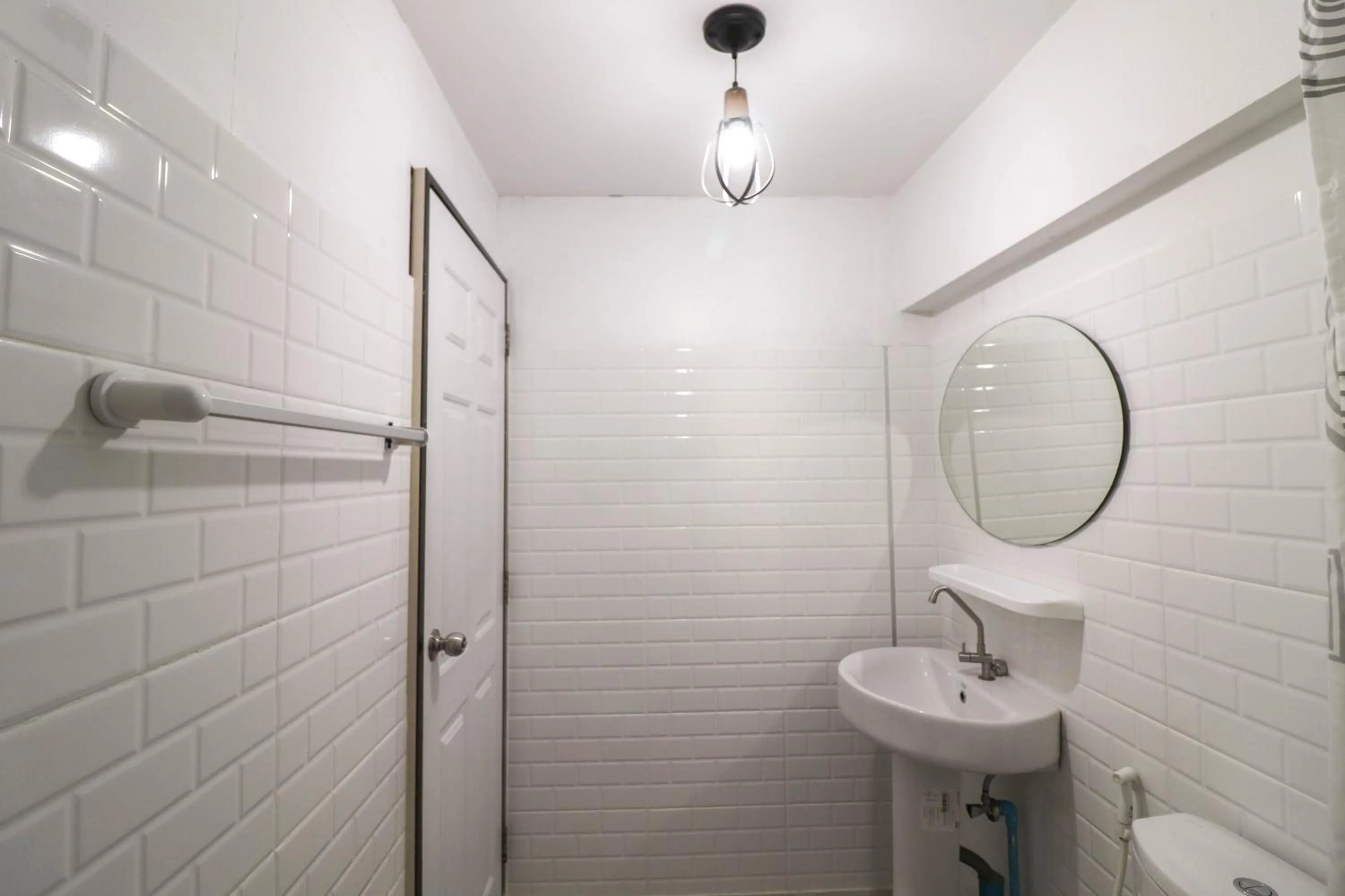 Bathroom in Baan Sabai Rama IV Apartment