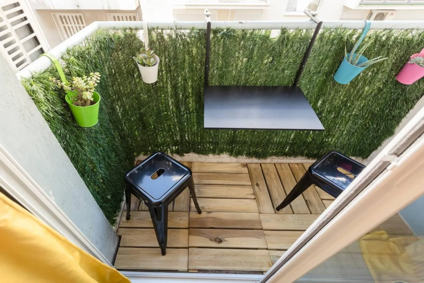 Balcony/Terrace in Nicelidays - Le Berlioz - city central - 7min from beaches