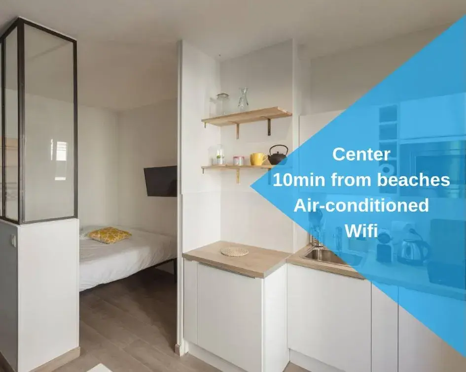Nicelidays - Le Berlioz - city central - 7min from beaches Nicelidays - Le Berlioz - city central - 7min from beaches