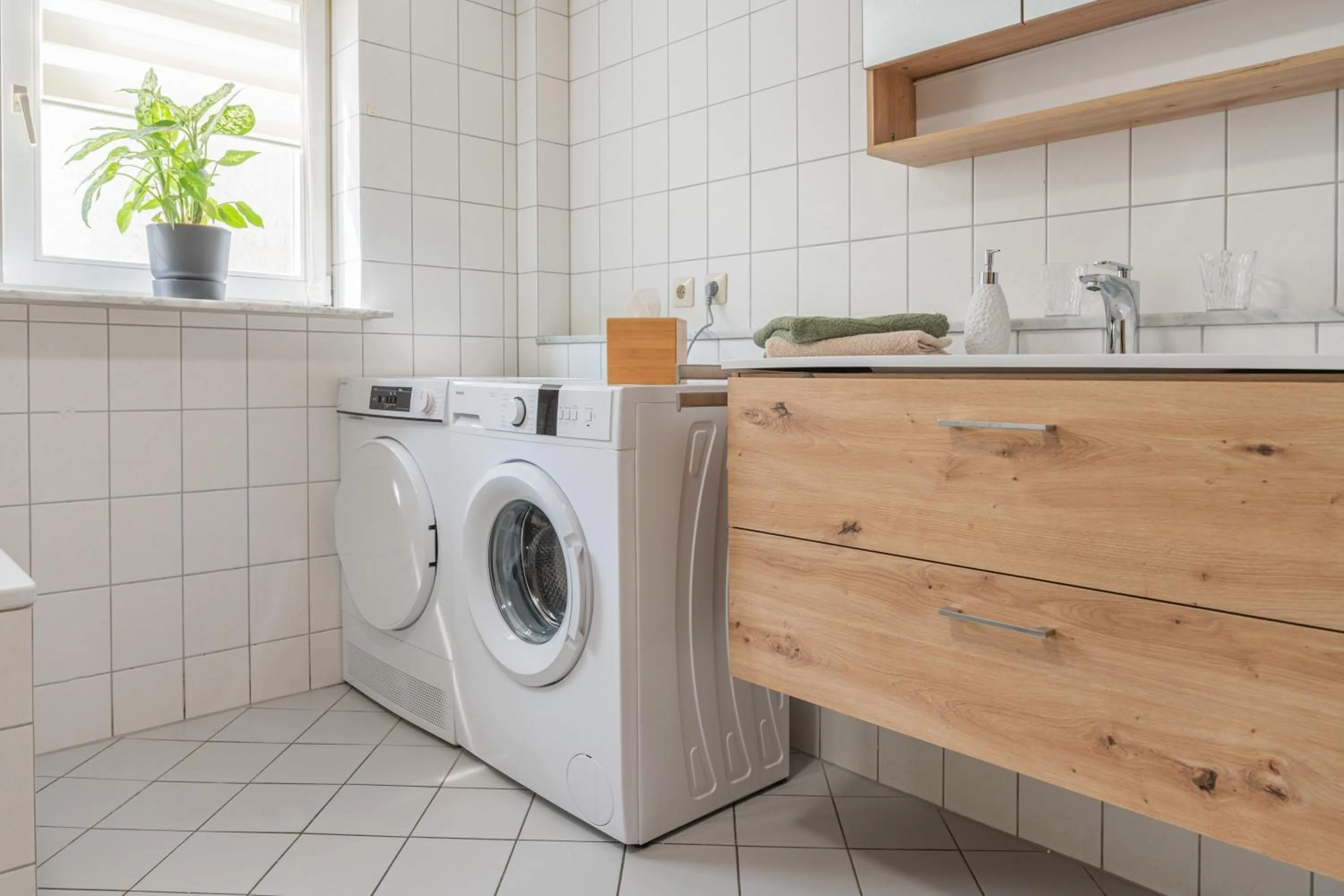 washing machine in Hotel Ochsen