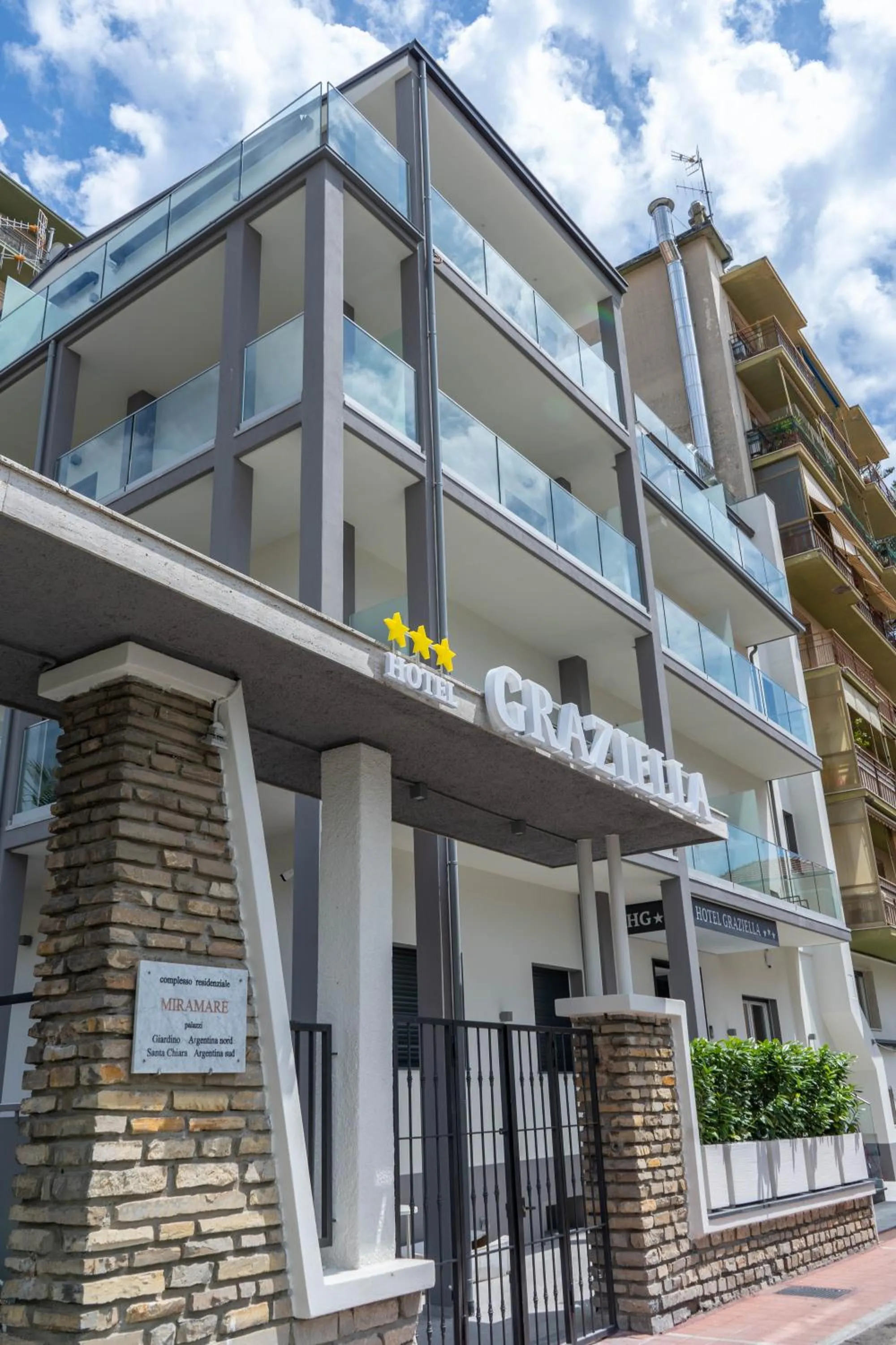 Property building in Hotel Graziella