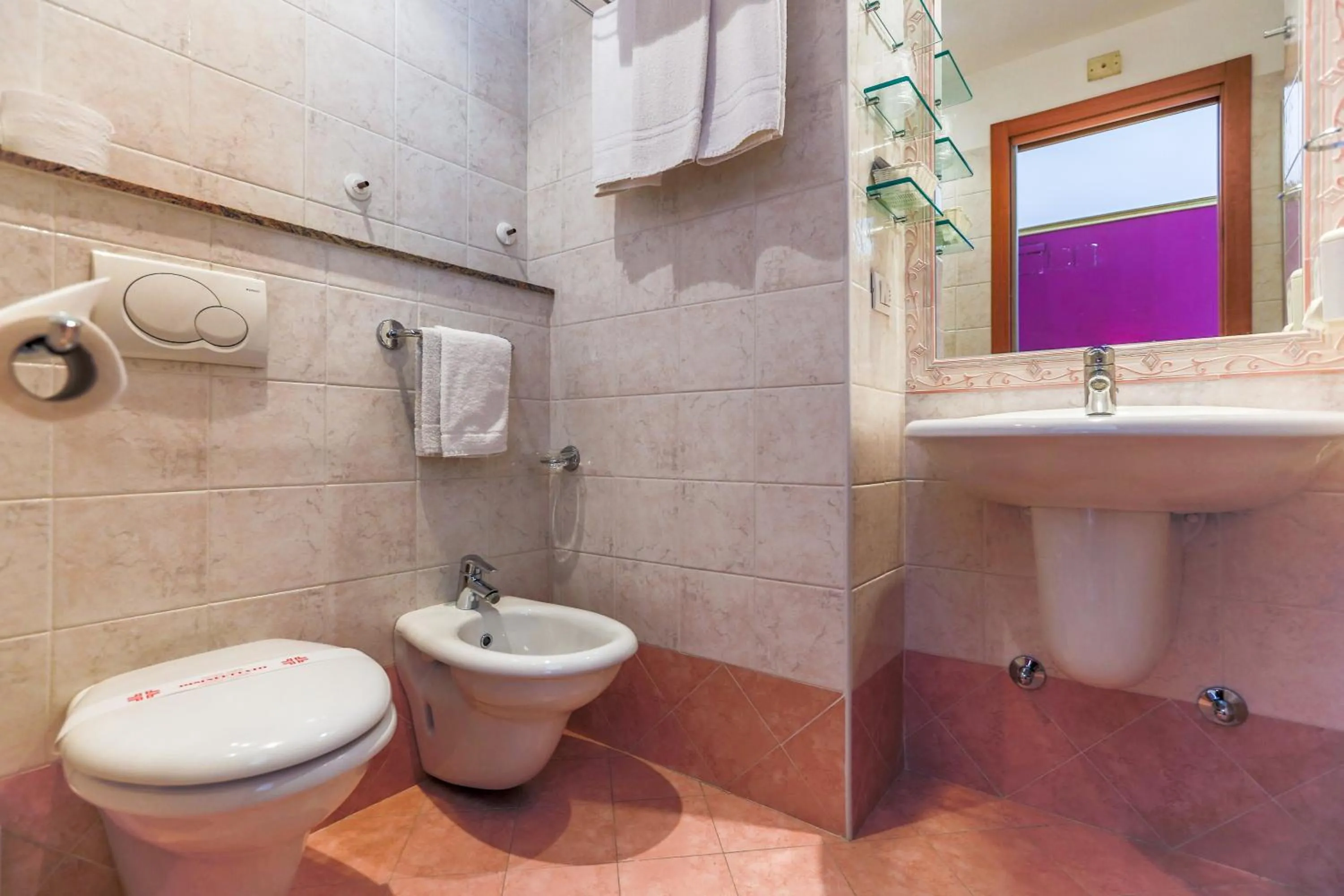 Bathroom in Hotel Aldebaran