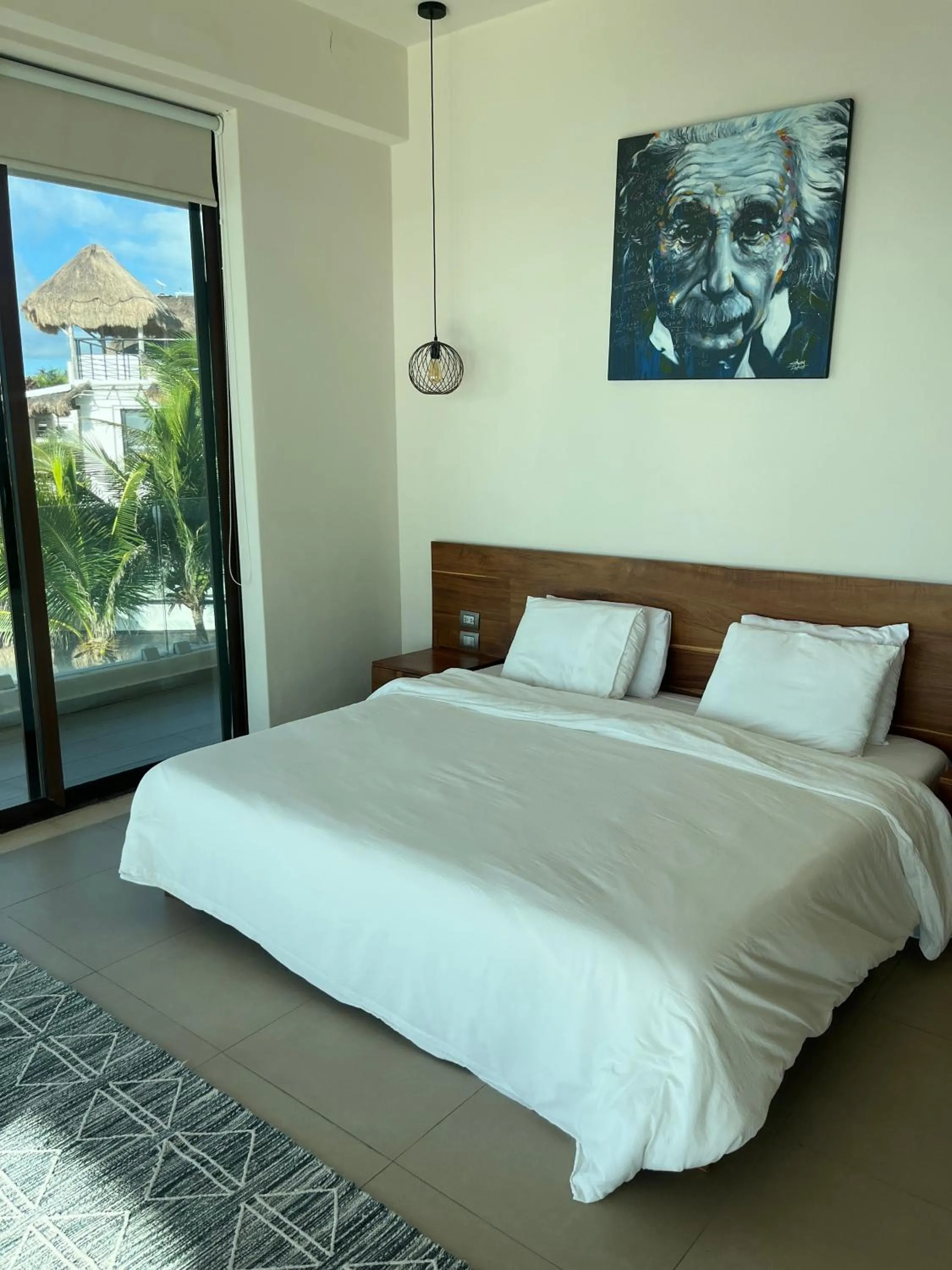 Photo of the whole room, Bed in Paamul Hotel