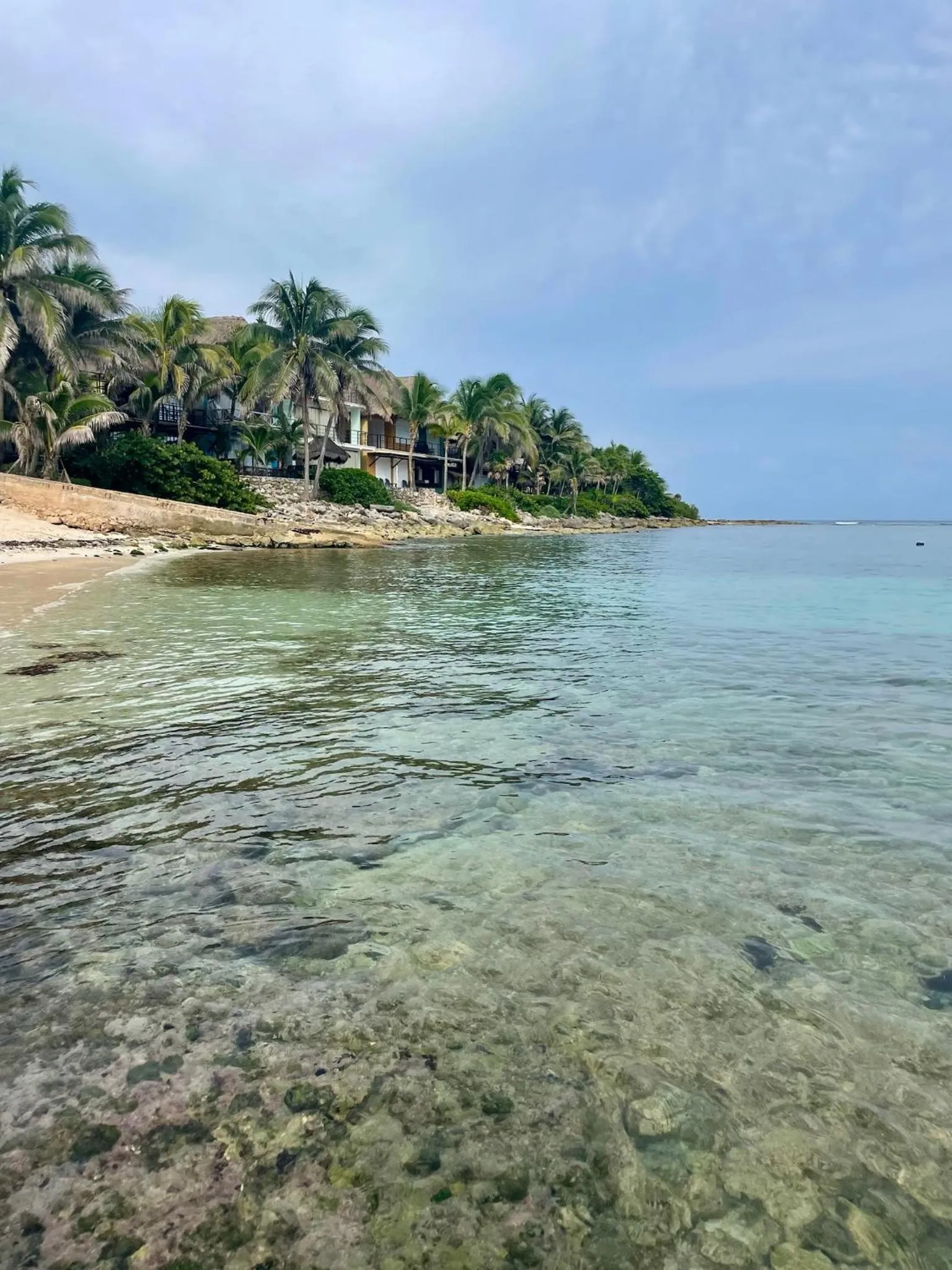Beach in Paamul Hotel
