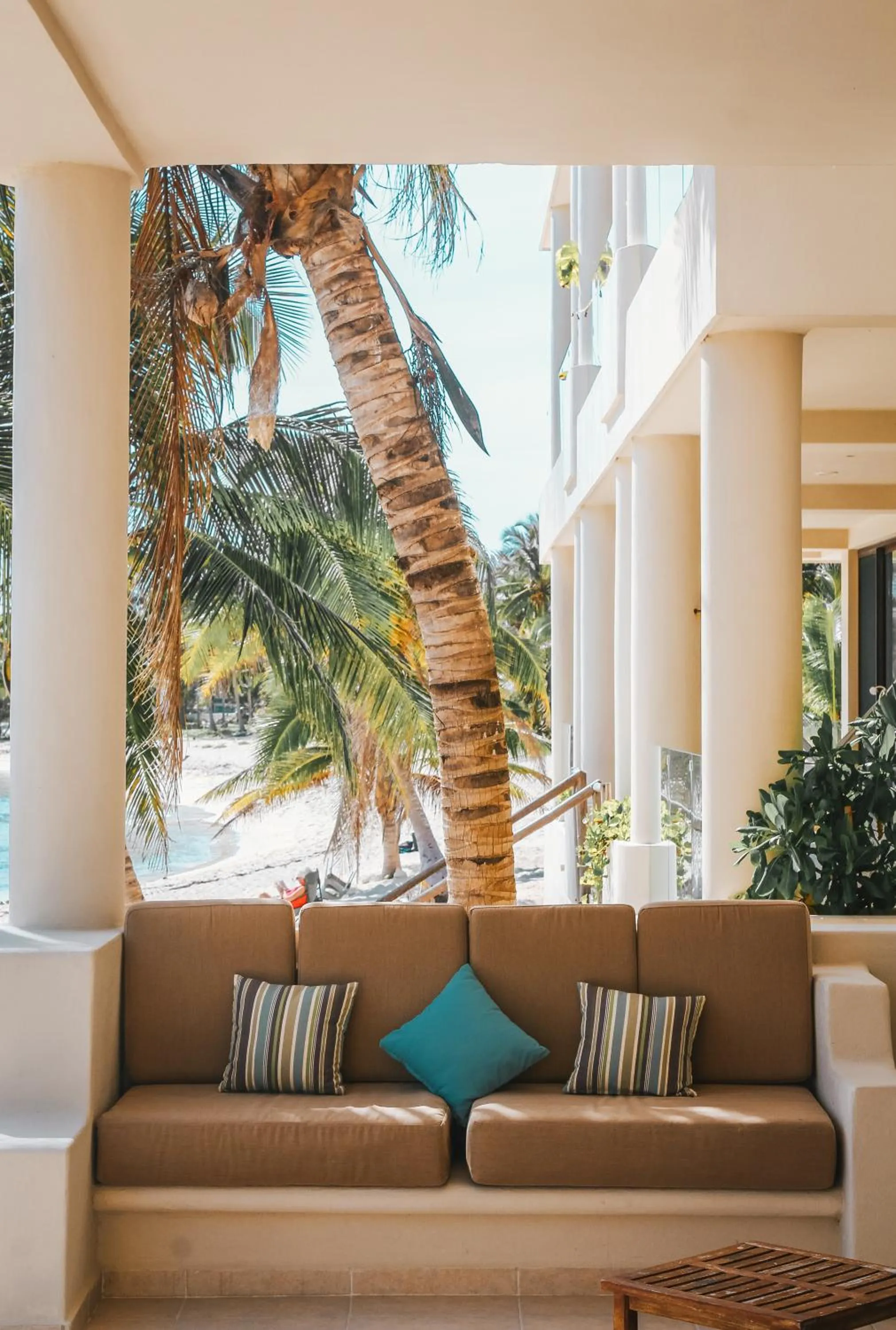 Patio in Paamul Hotel