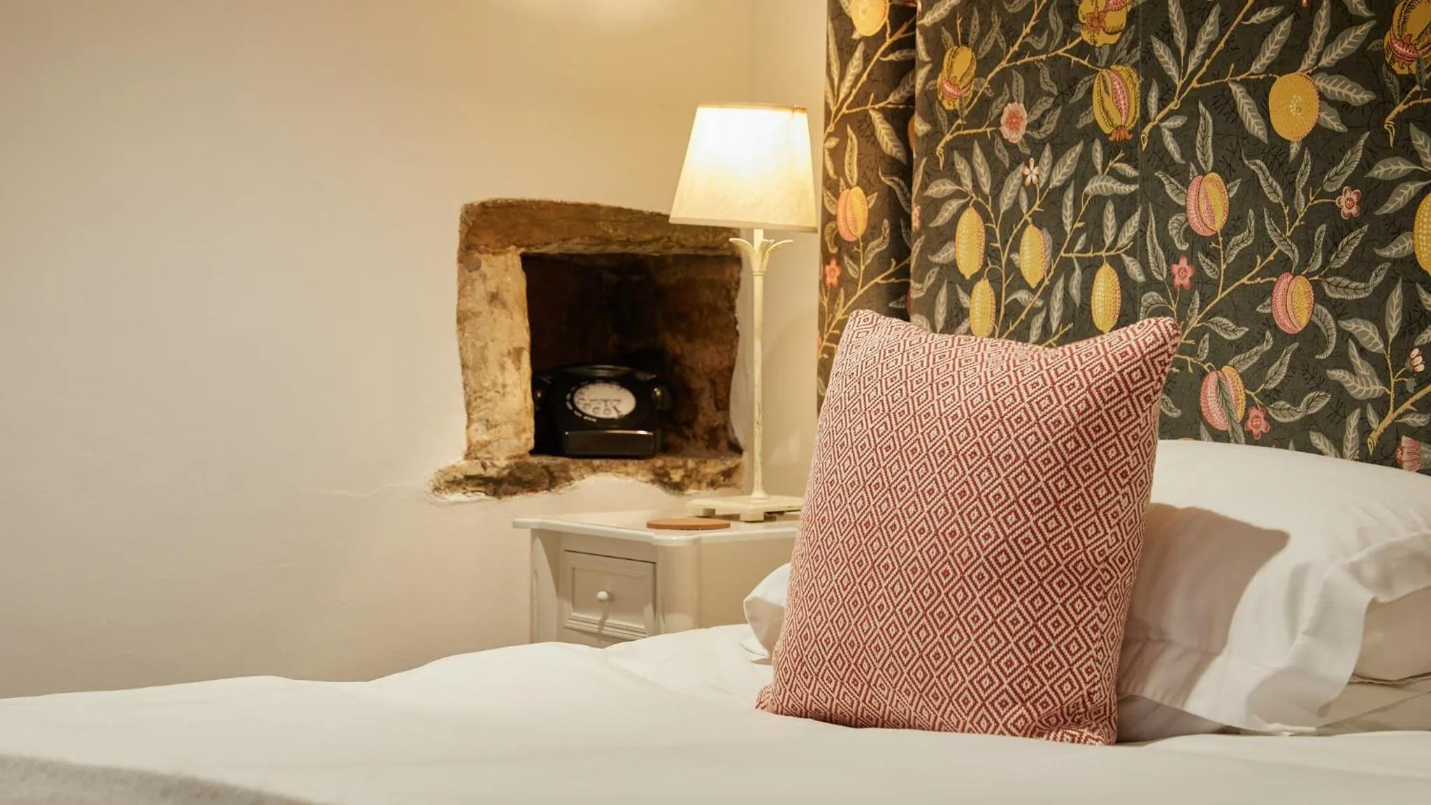 Property building, Bed in Tudor Farmhouse Hotel