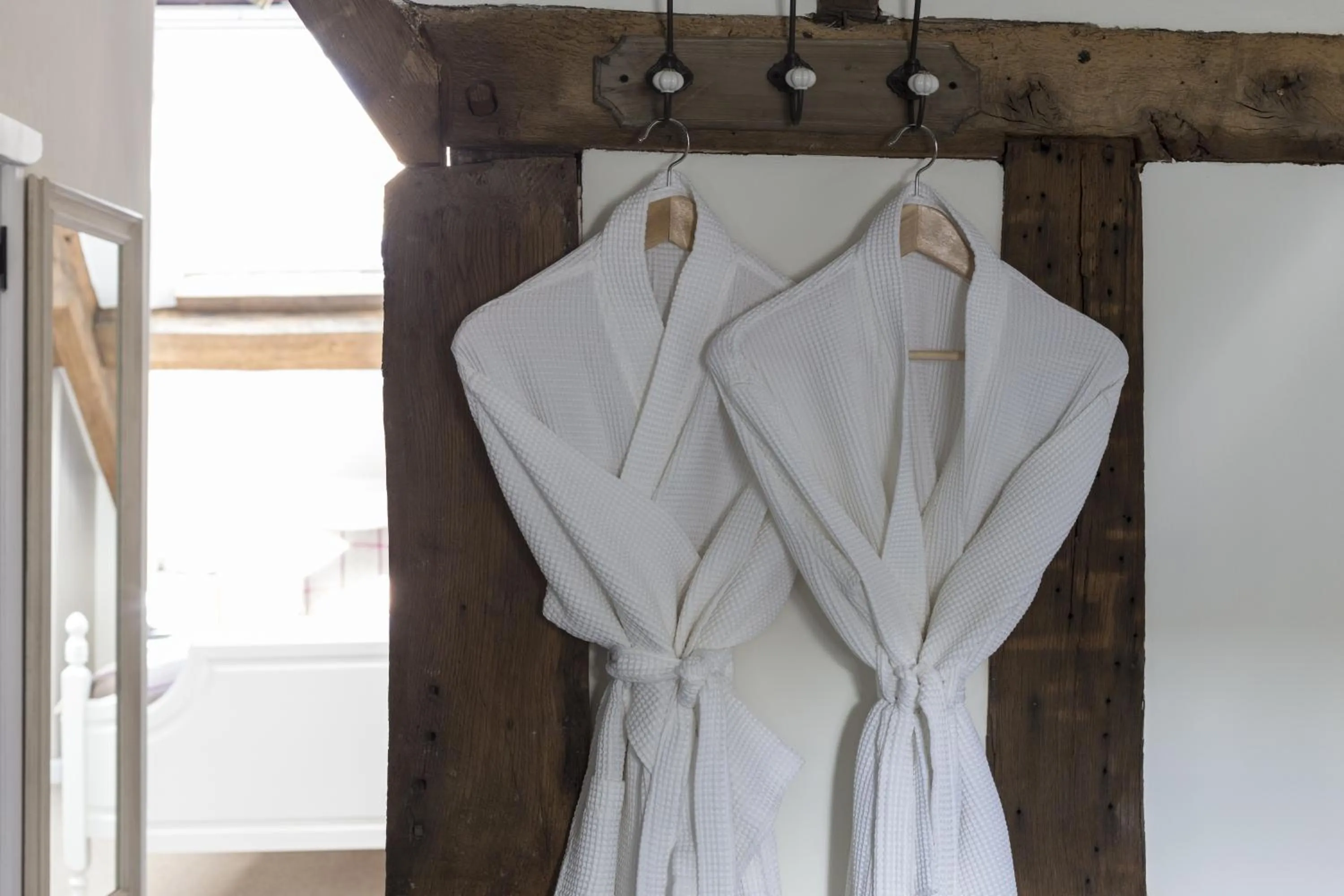 Decorative detail in Tudor Farmhouse Hotel