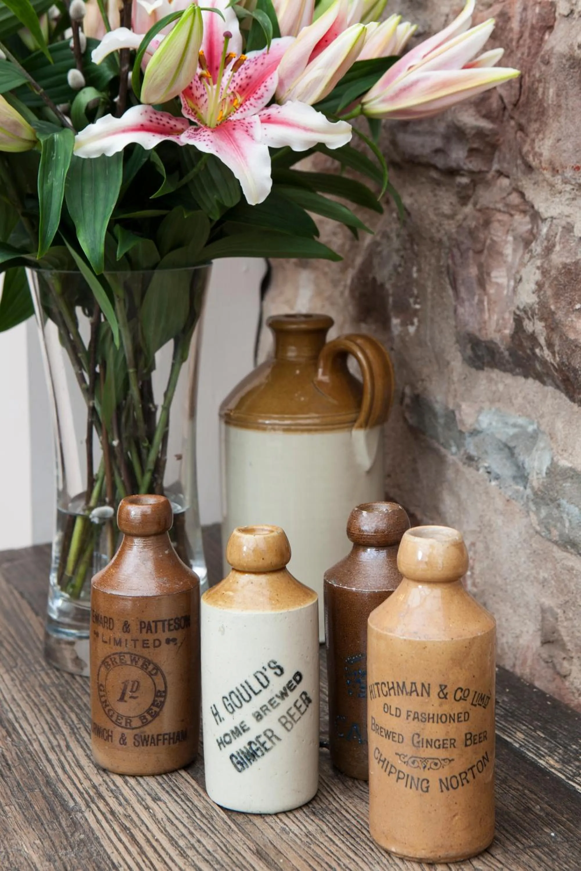 Decorative detail in Tudor Farmhouse Hotel