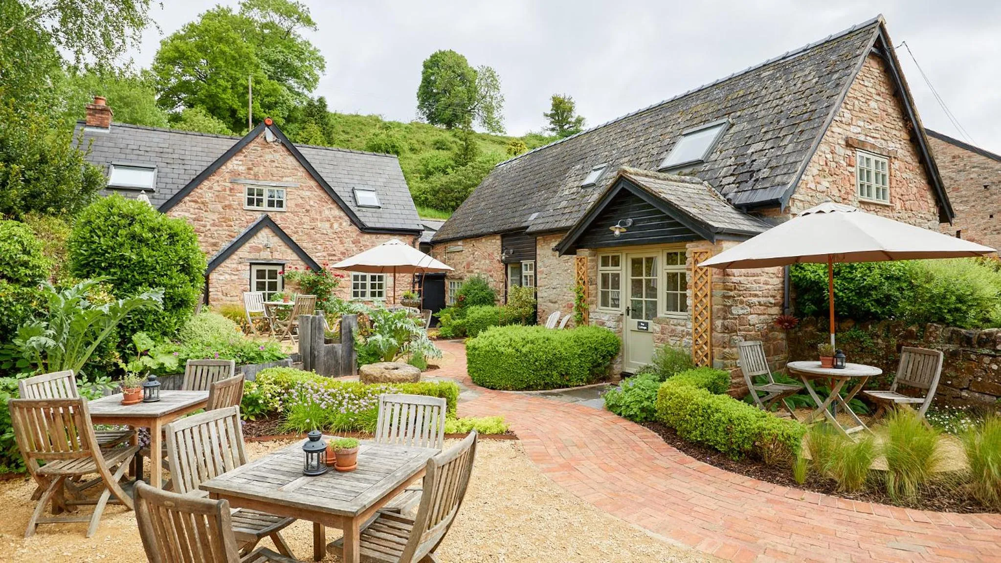 Property building in Tudor Farmhouse Hotel